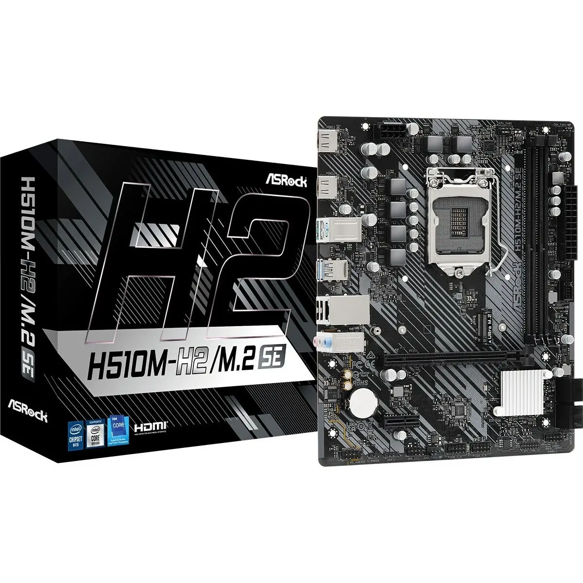 Scheda Madre ASRock H510M-H2/M.2 SE Intel H470