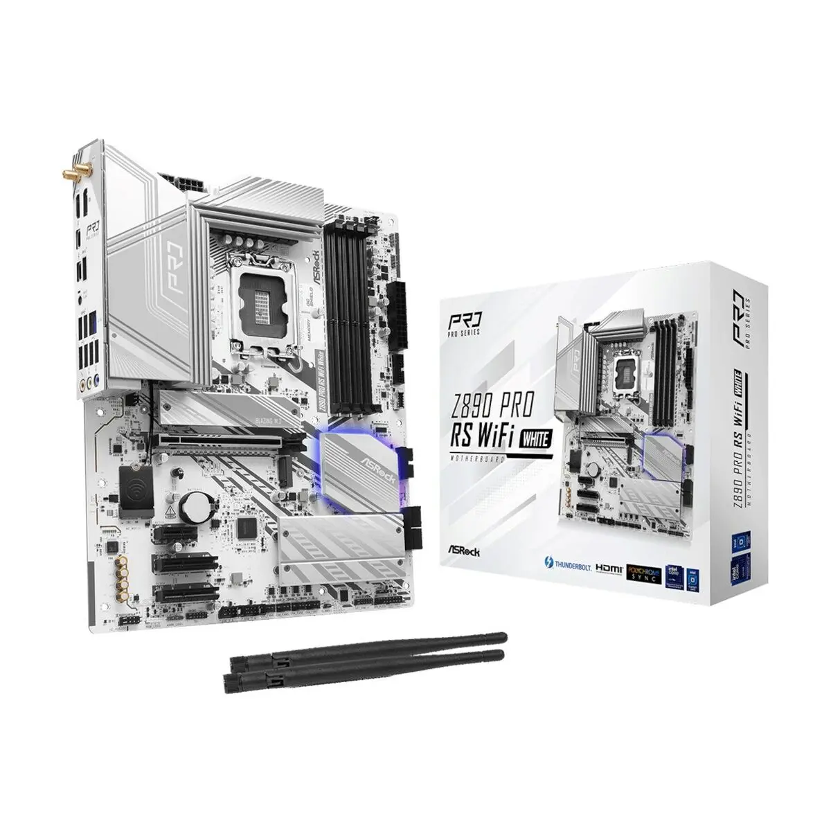 Scheda Madre ASRock Z890 Pro RS WiFi White LGA 1851 Intel Z890