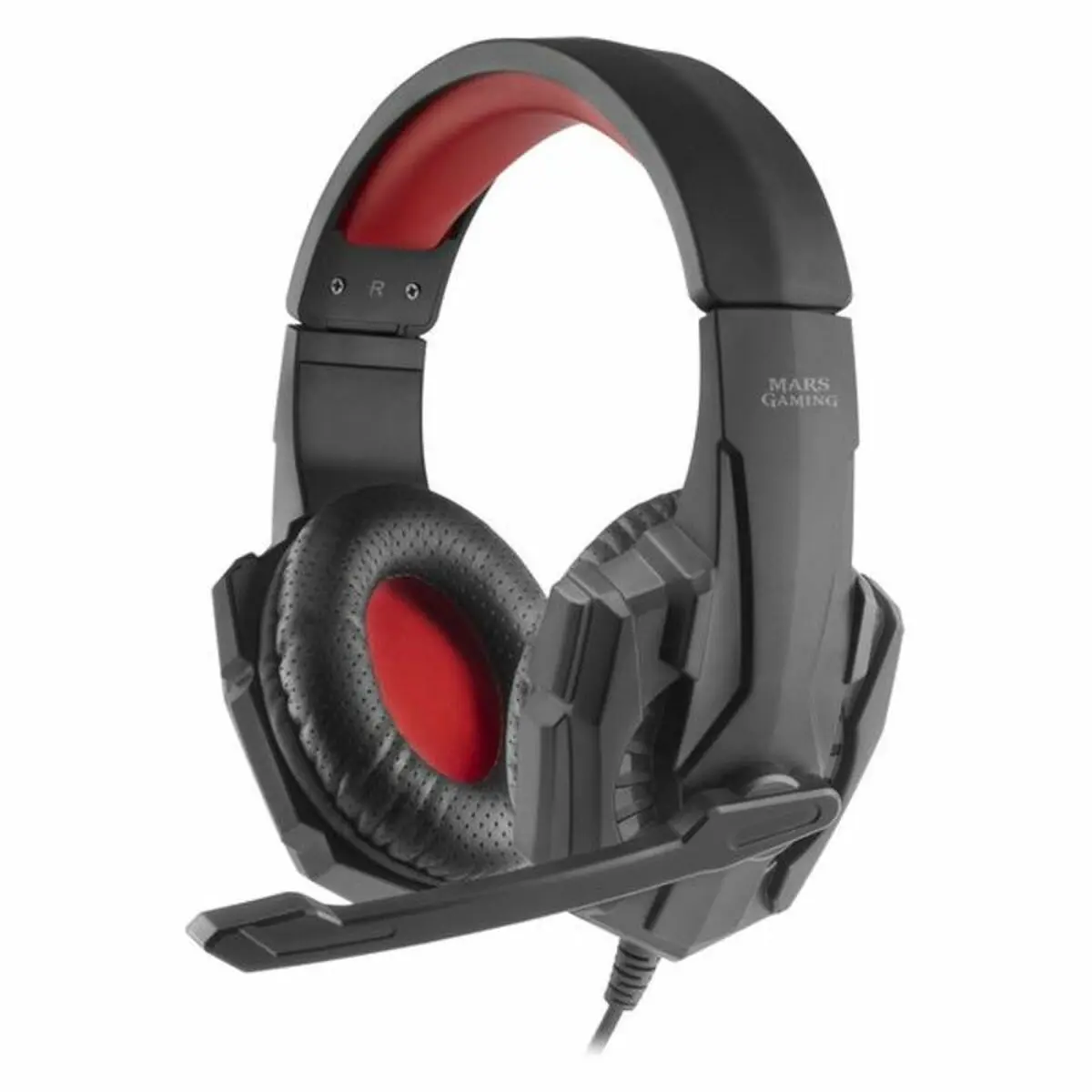 Auricolari con Microfono Gaming Mars Gaming MH020 Nero