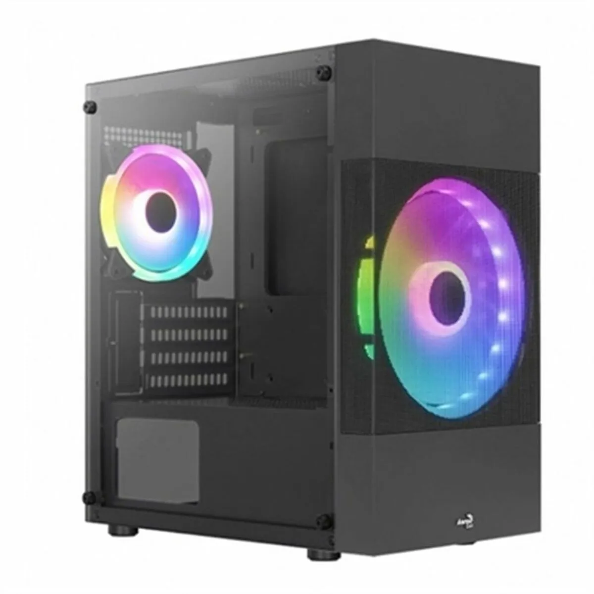 Case computer desktop ATX Aerocool ATOMICLITEBKV2 Nero