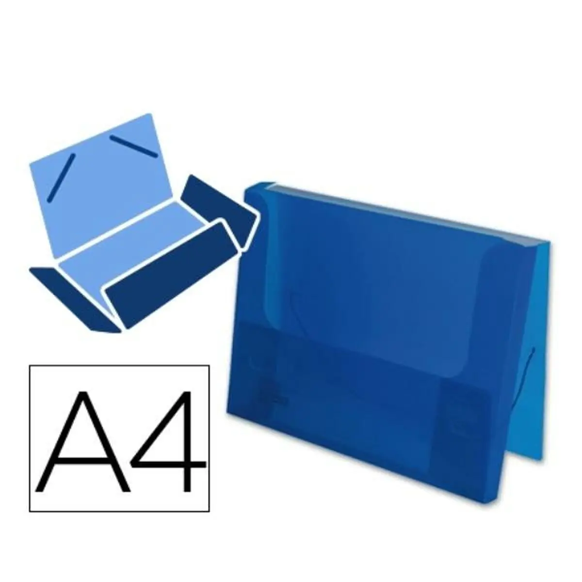 Fascicolo Liderpapel SS22 A4 Azzurro