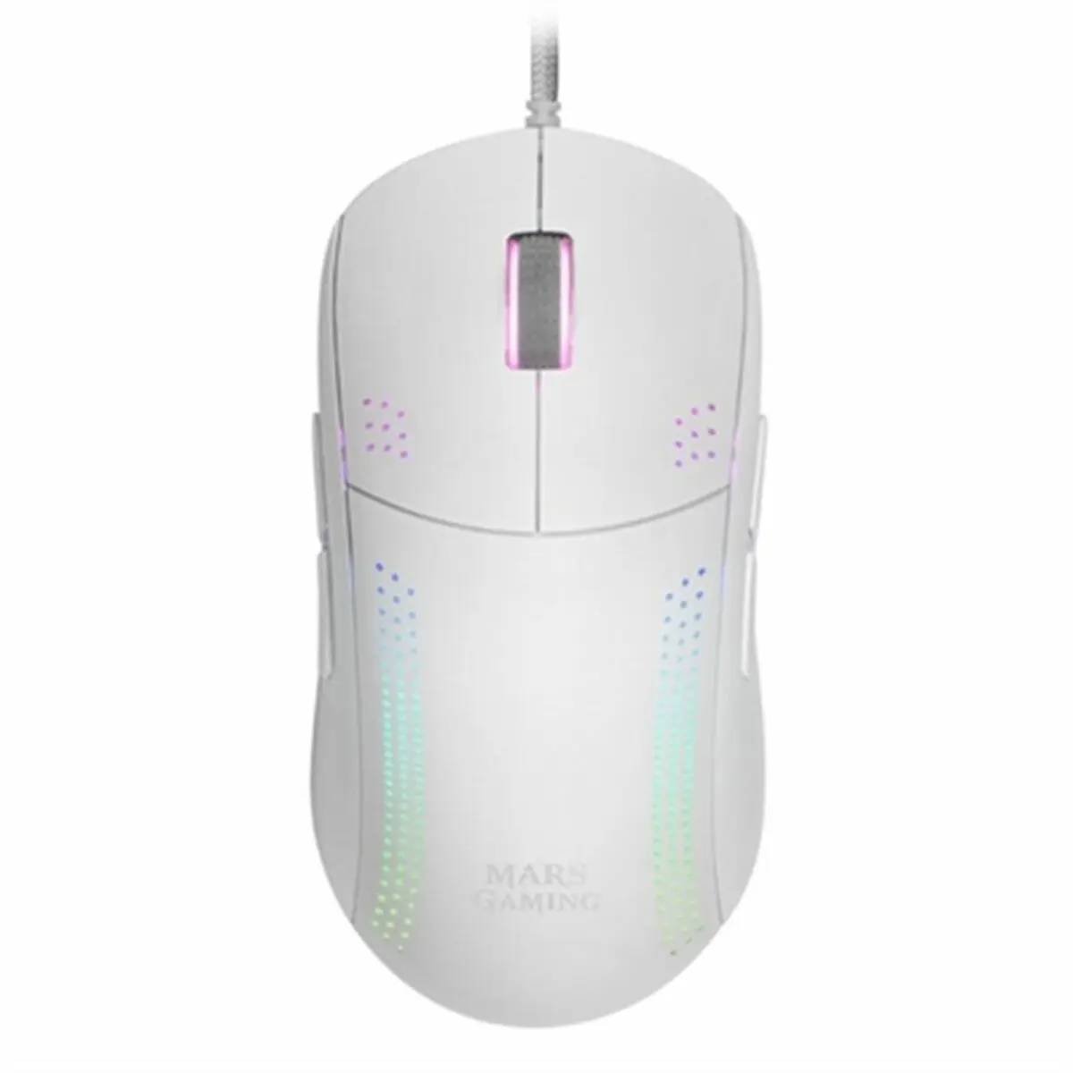 Mouse Mars Gaming MMPROW Bianco