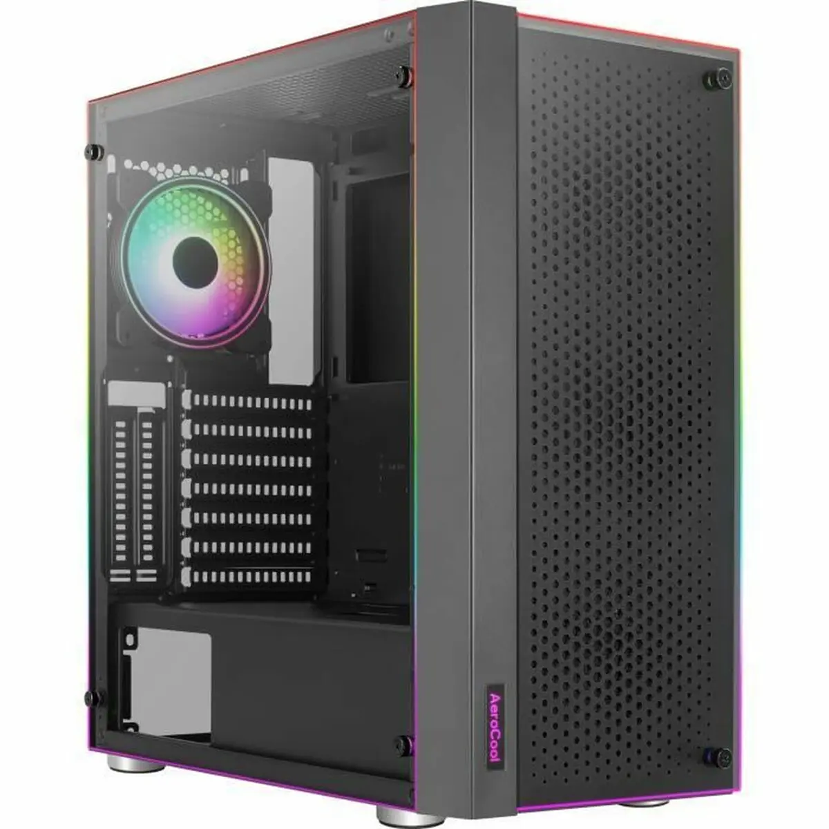 Case computer desktop ATX Aerocool Skribble G V1 Nero