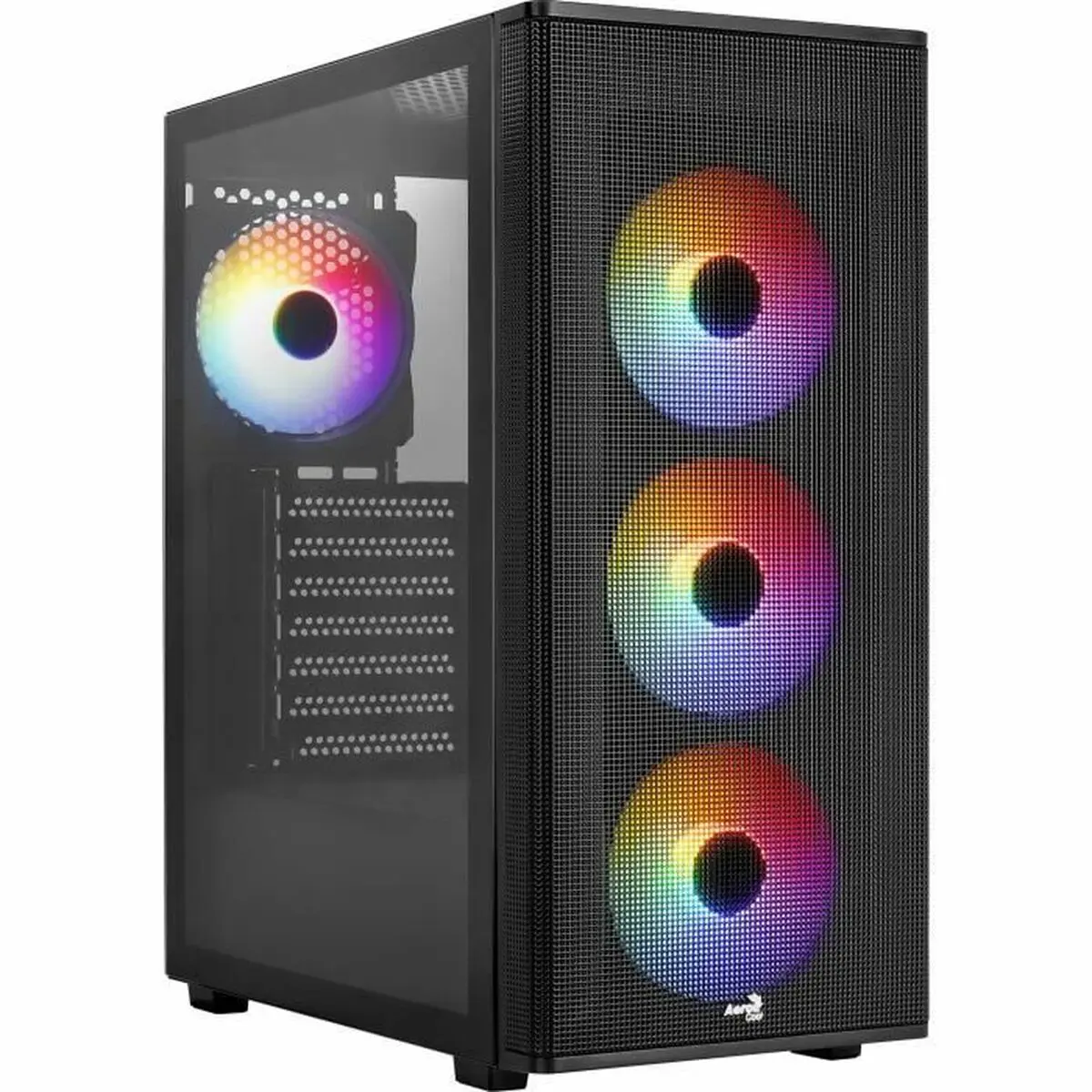 Case computer desktop ATX Aerocool Nero