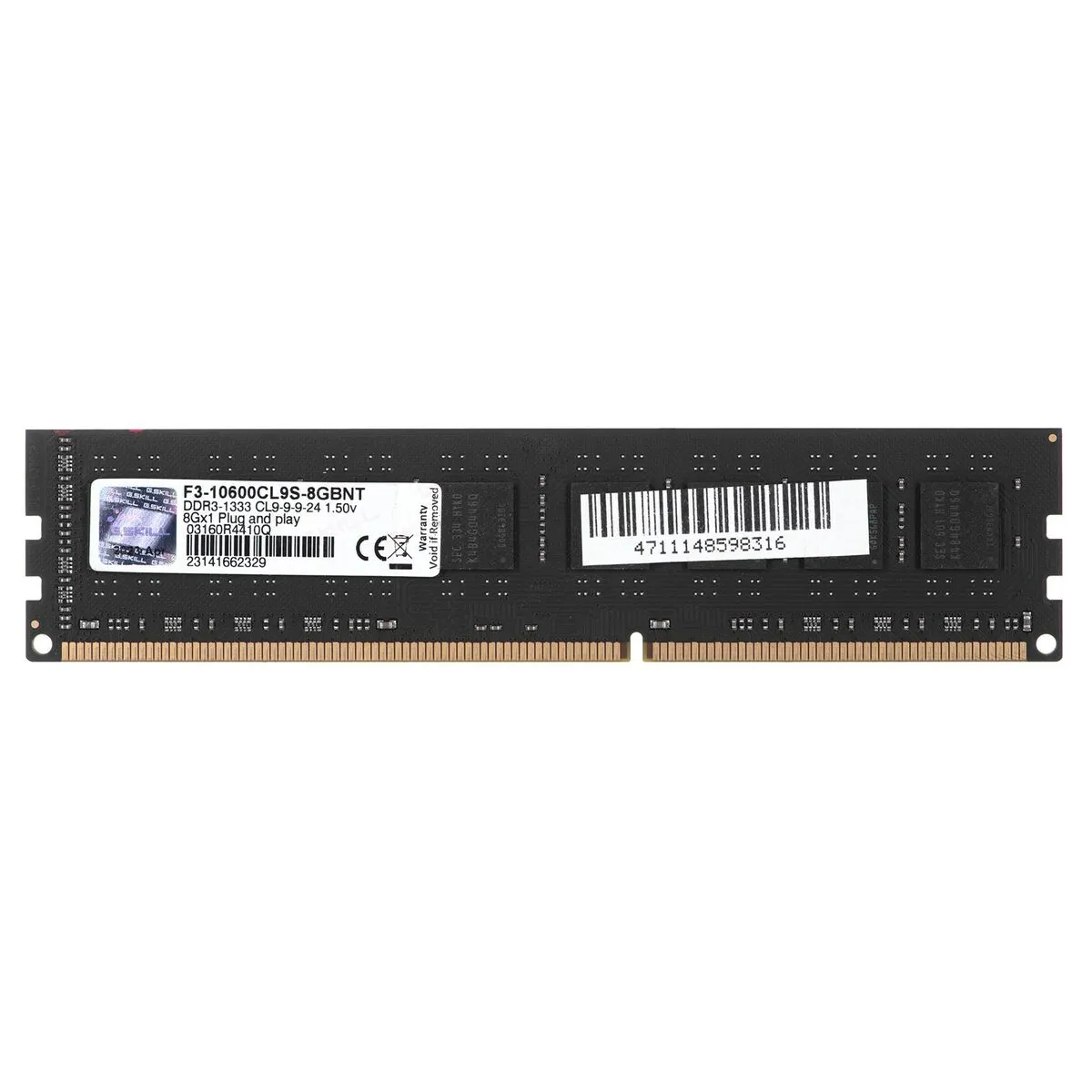 Memoria RAM GSKILL PC3-10600 CL5 8 GB