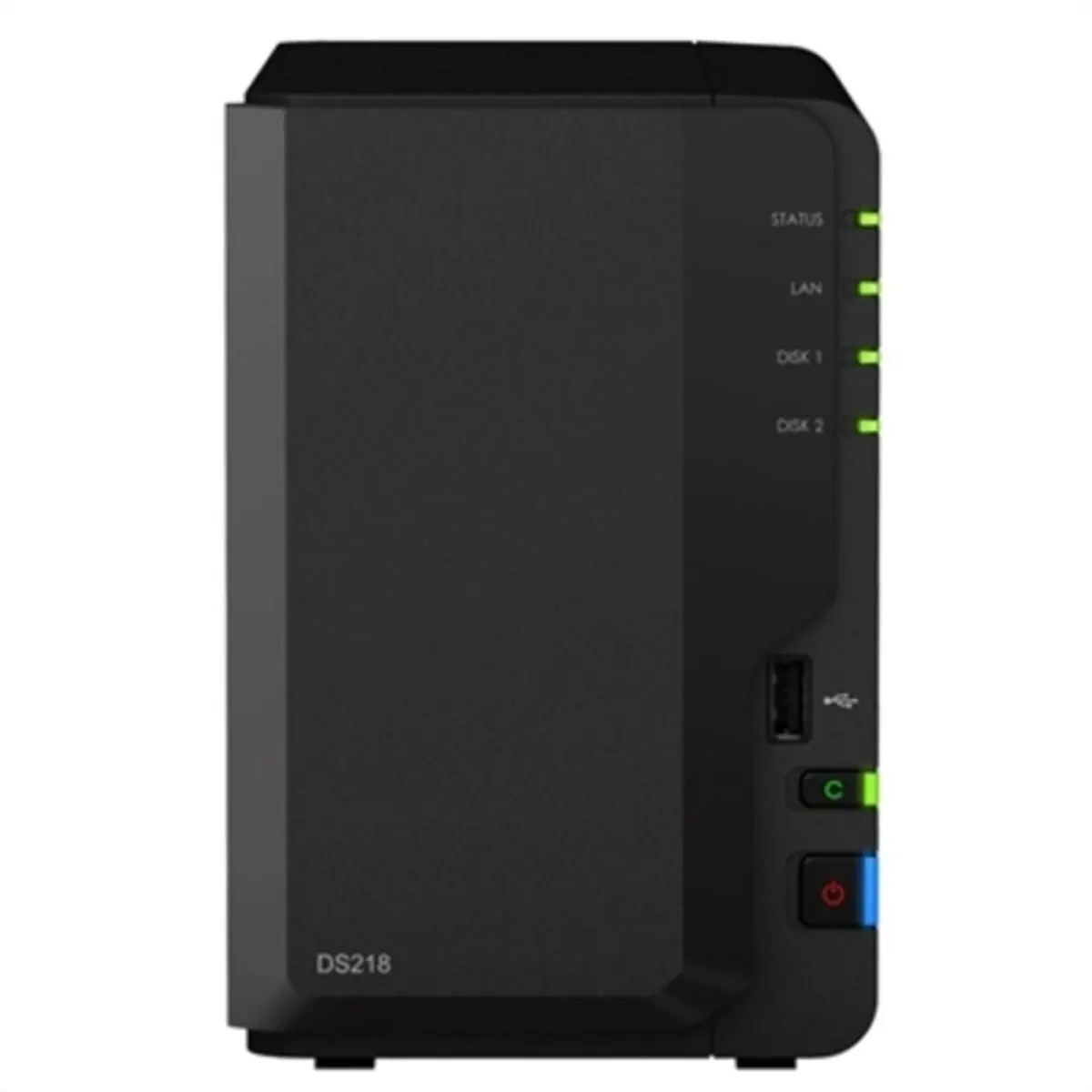 Memorizzazione in Rete NAS Synology DS218 Realtek RTD1296 2 GB DDR4 19 dB