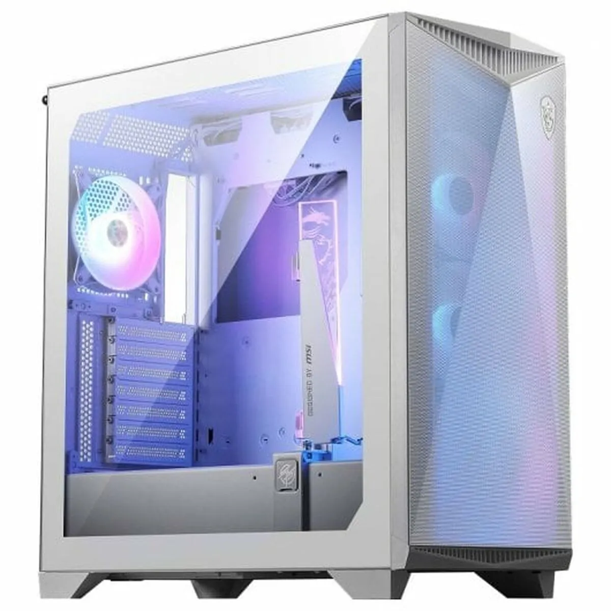 Case computer desktop ATX MSI MPG GUNGNIR 300R AIRFLOW WHITE Bianco