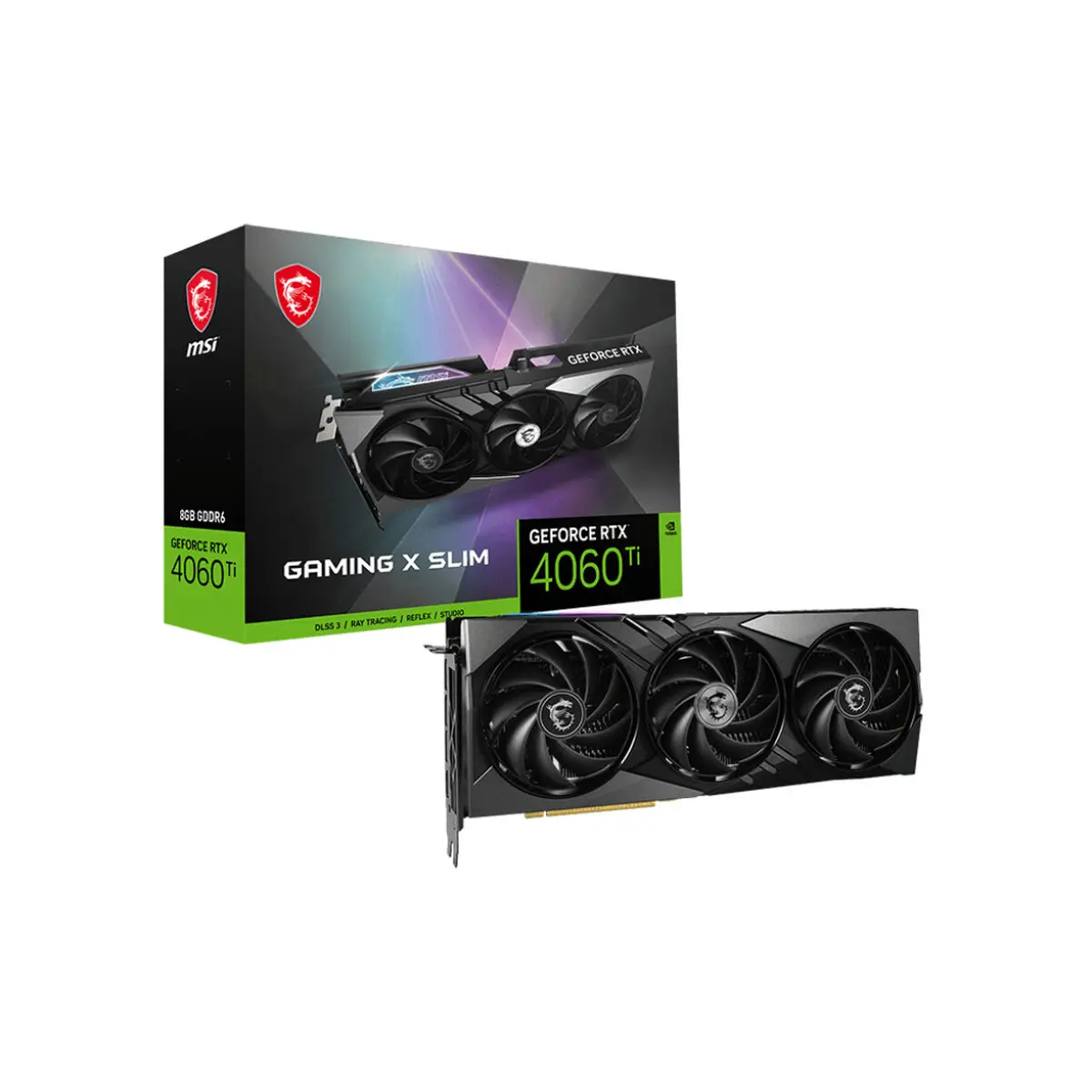 Scheda Grafica MSI 912-V515-076 Geforce RTX 4060 Ti 8 GB GDDR6