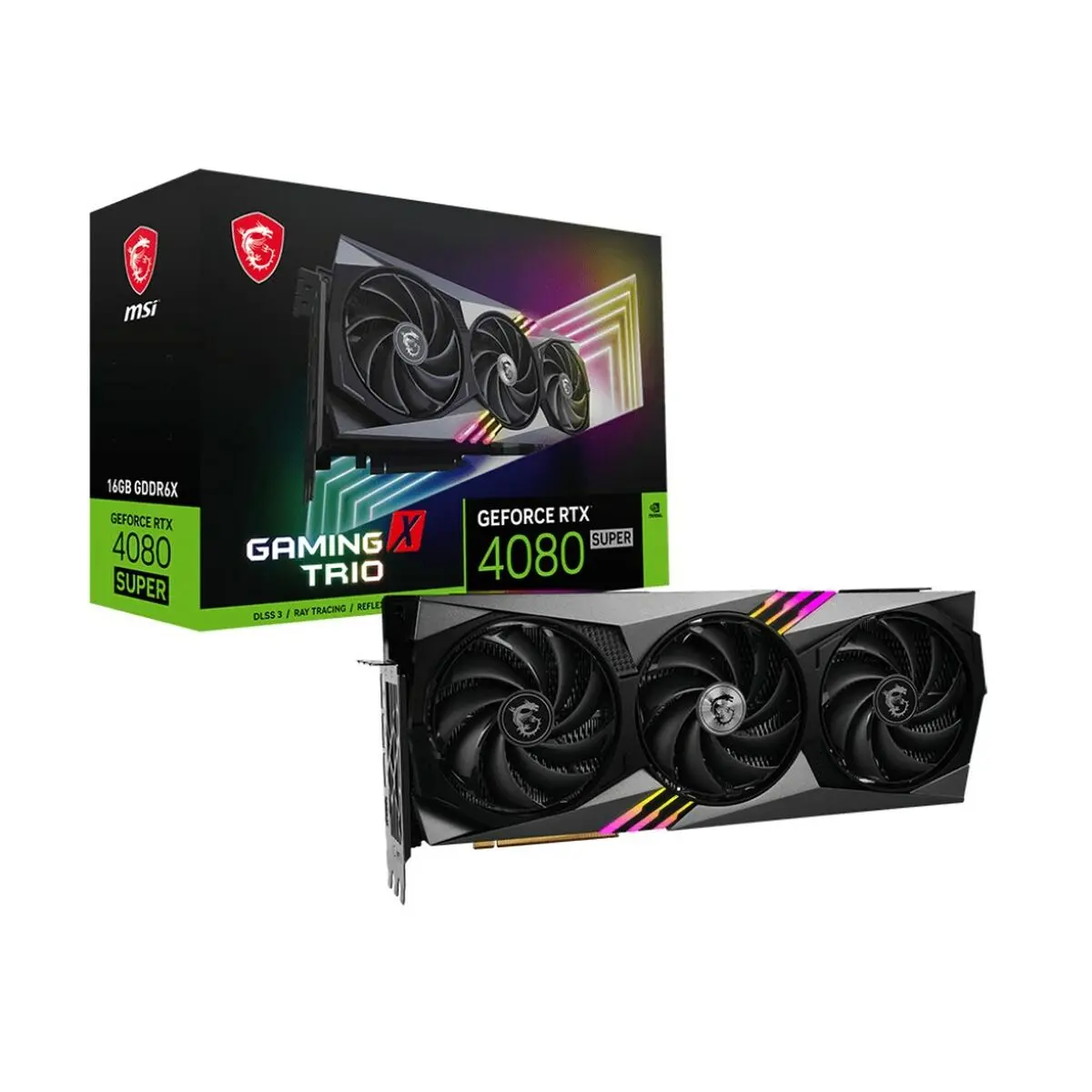 Scheda Grafica MSI GAMING X TRI GEFORCE RTX 4080 SUPER 16 GB GDDR6X