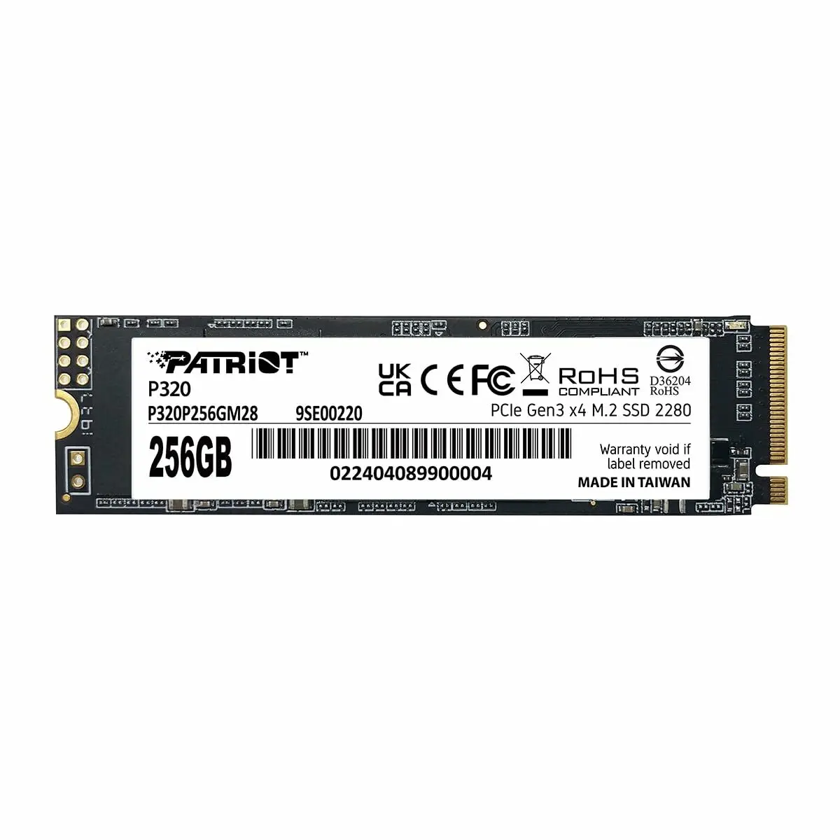 Hard Disk Patriot Memory P320P256GM28 256 GB SSD