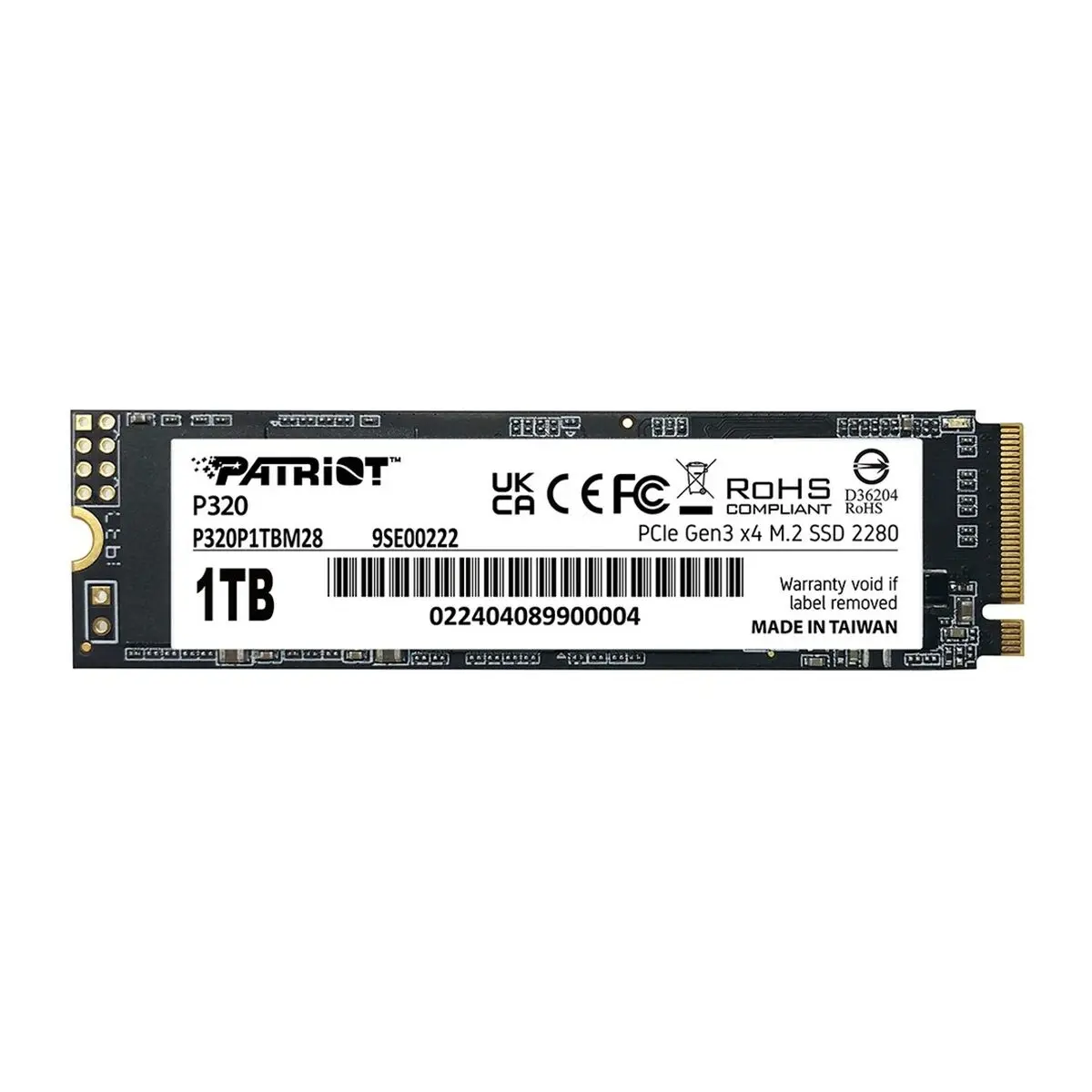 Hard Disk Patriot Memory P320P1TBM28 1 TB SSD