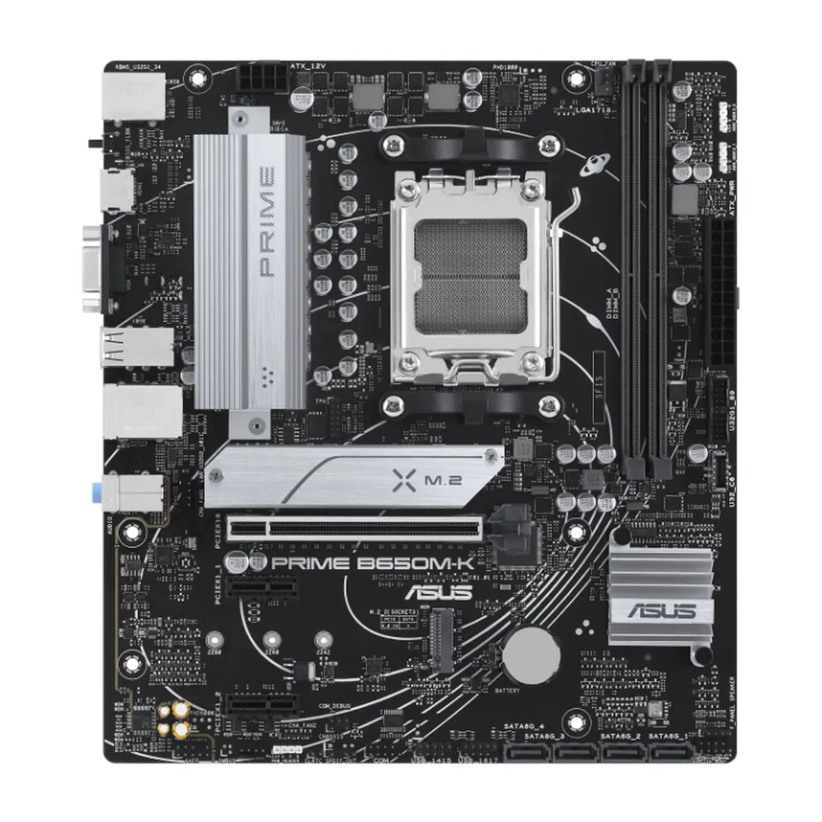 Scheda Madre Asus PRIME B650M-K AMD AM5 AMD AMD B650