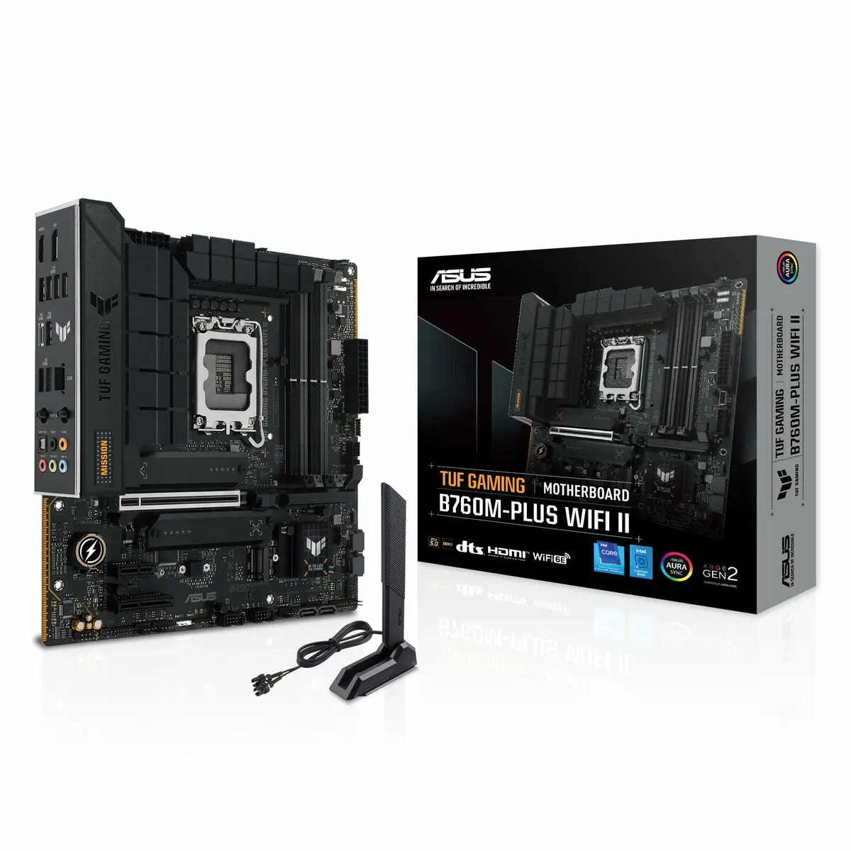 Scheda Madre Asus TUF GAMING B760M-PLUS WIFI II LGA 1700