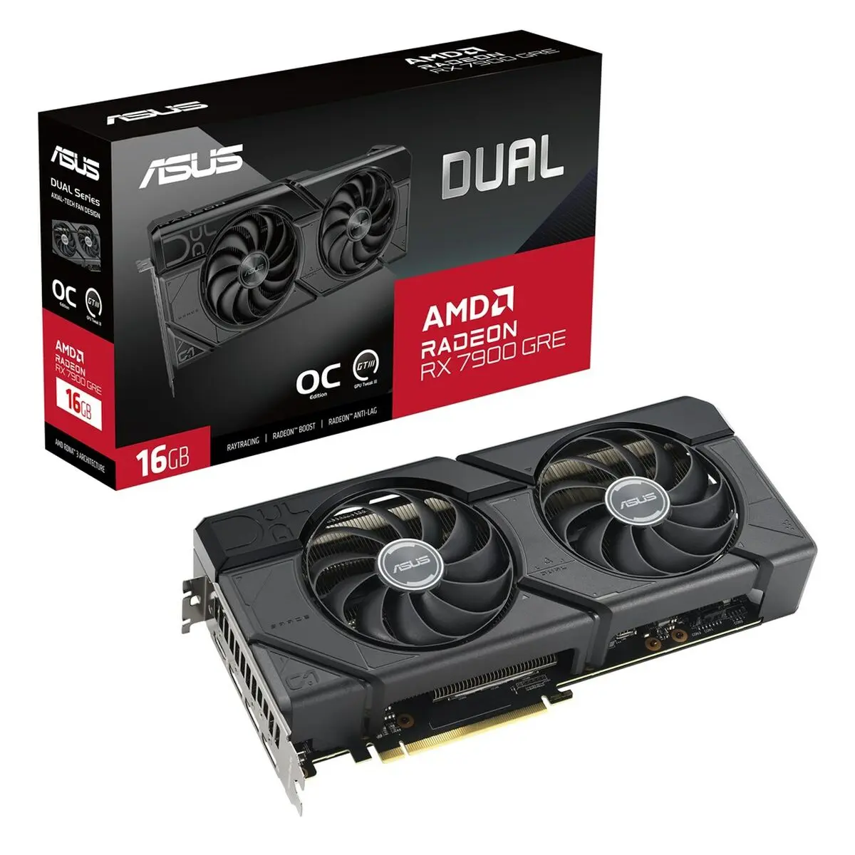 Scheda Grafica Asus Dual -RX7900GRE-O16G RADEON RX 7900 16 GB GDDR6