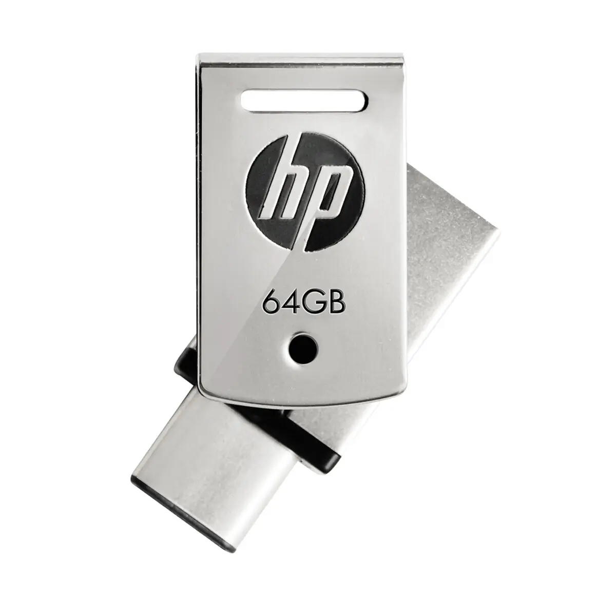 Memoria USB HP HPFD5000M-64 Acciaio 64 GB