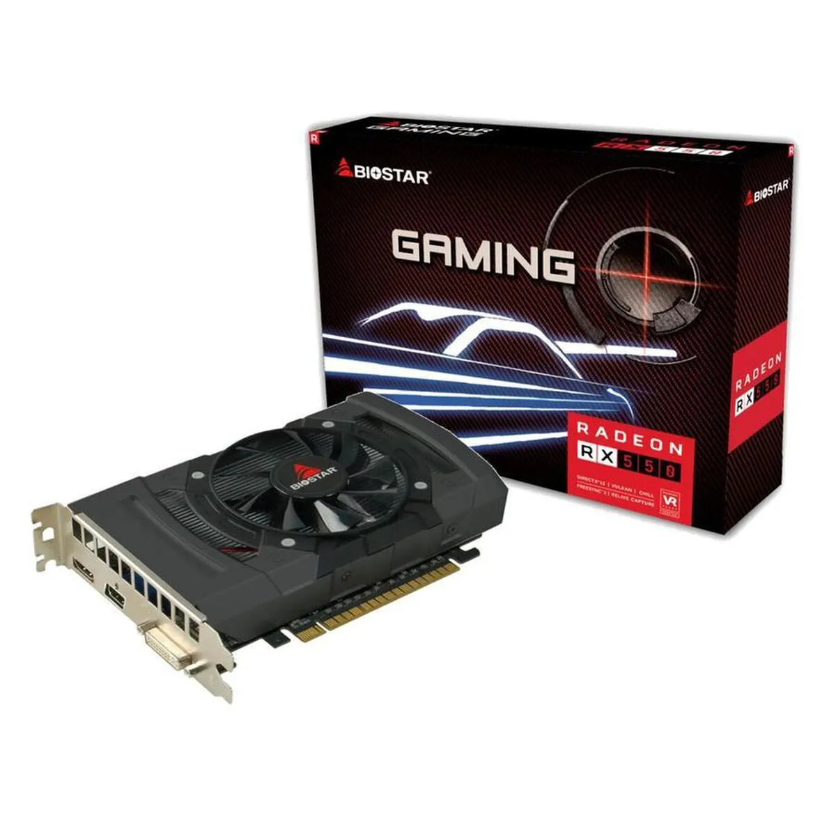 Scheda Grafica Biostar Radeon RX550 4 GB GDDR5 4 GB