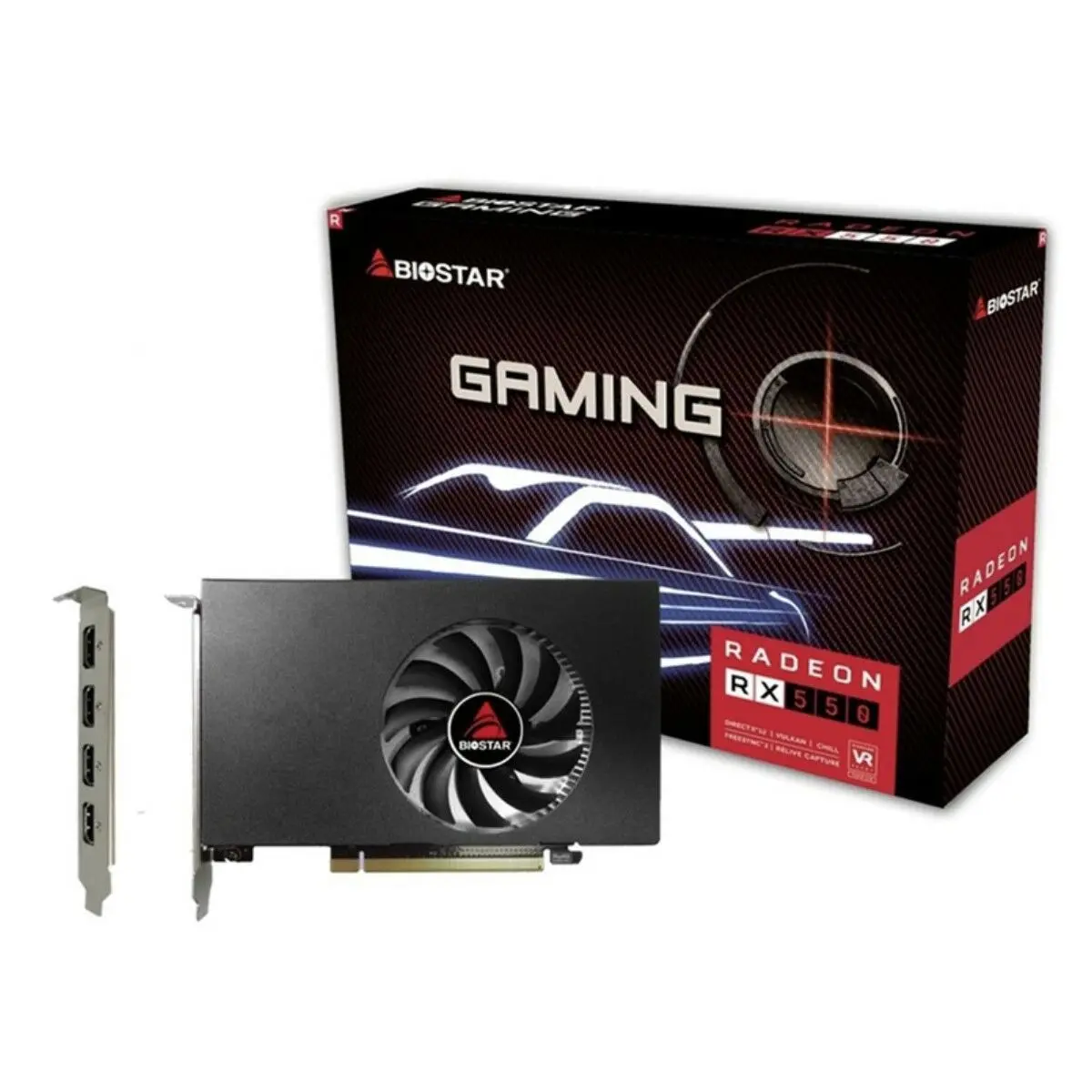 Scheda Grafica Biostar Gaming Radeon RX 550 4 GB