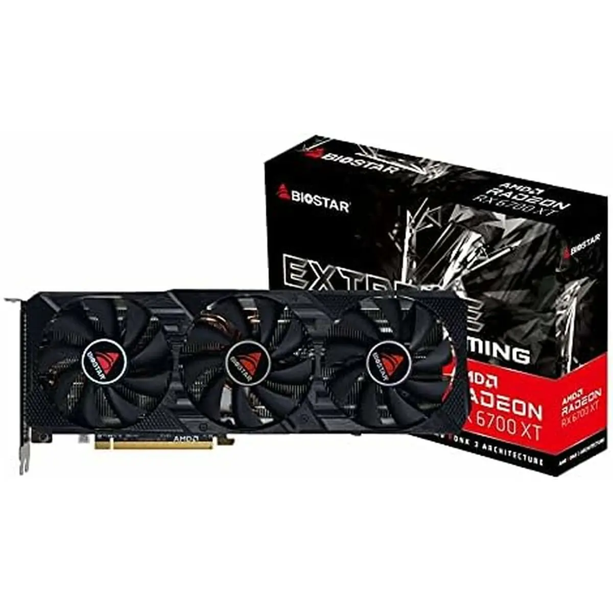 Scheda Grafica Biostar VA67S6TML9 Radeon RX 6700 XT 12 GB GDDR6