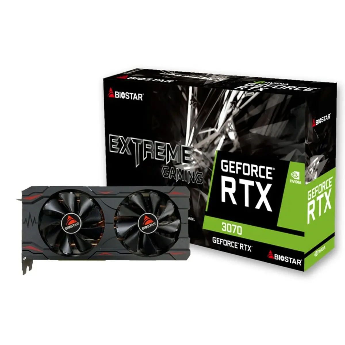 Scheda Grafica Biostar VN3706RM82 Geforce RTX 3070 8 GB GDDR6