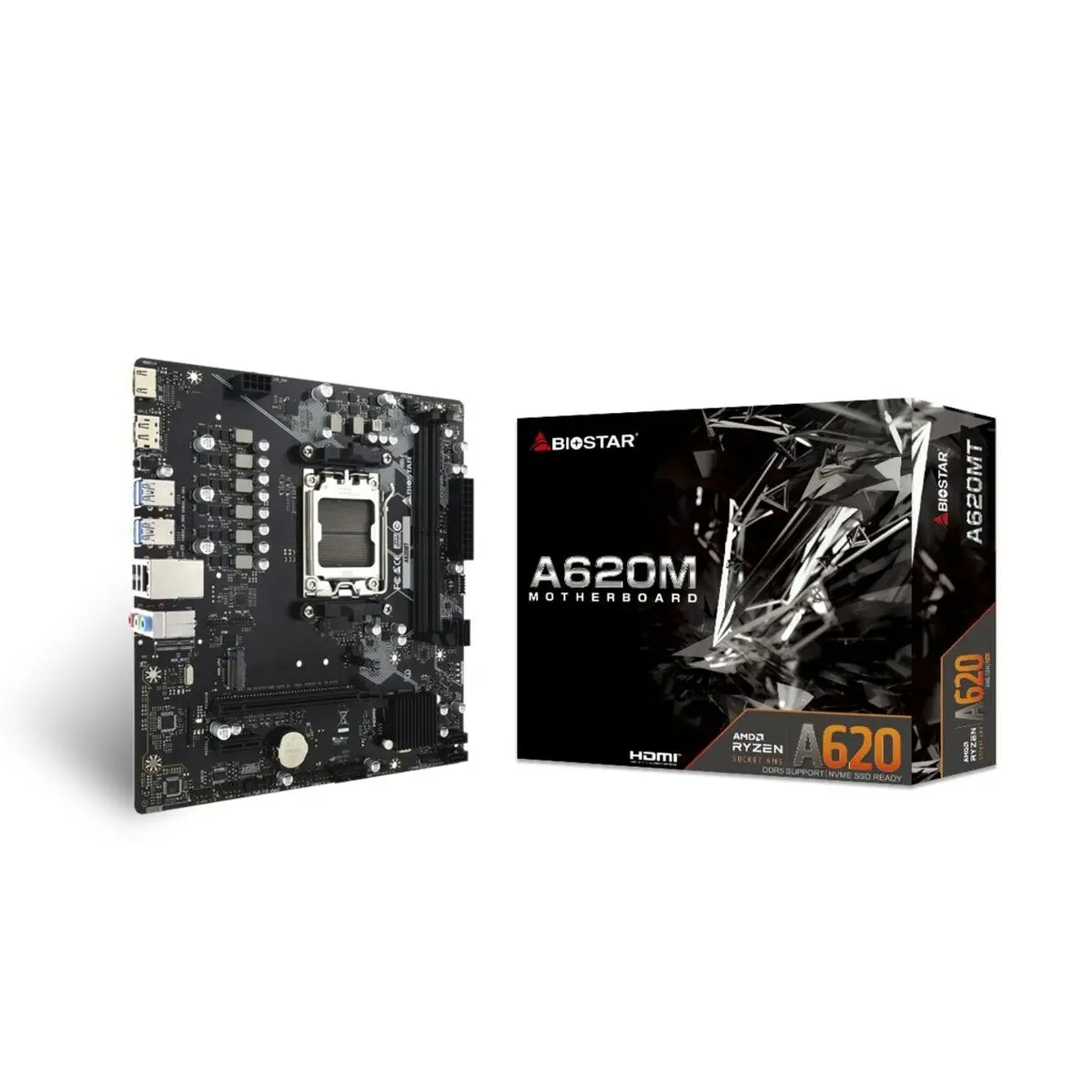 Scheda Madre Biostar A620MT                          AMD AM5 AMD A620