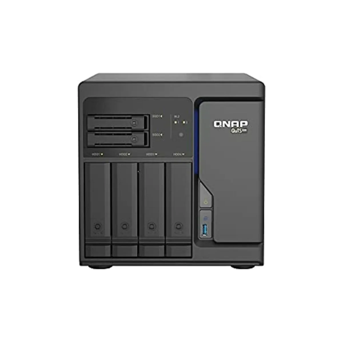 Memorizzazione in Rete NAS Qnap TS-H886-D1602-8G Bianco Nero