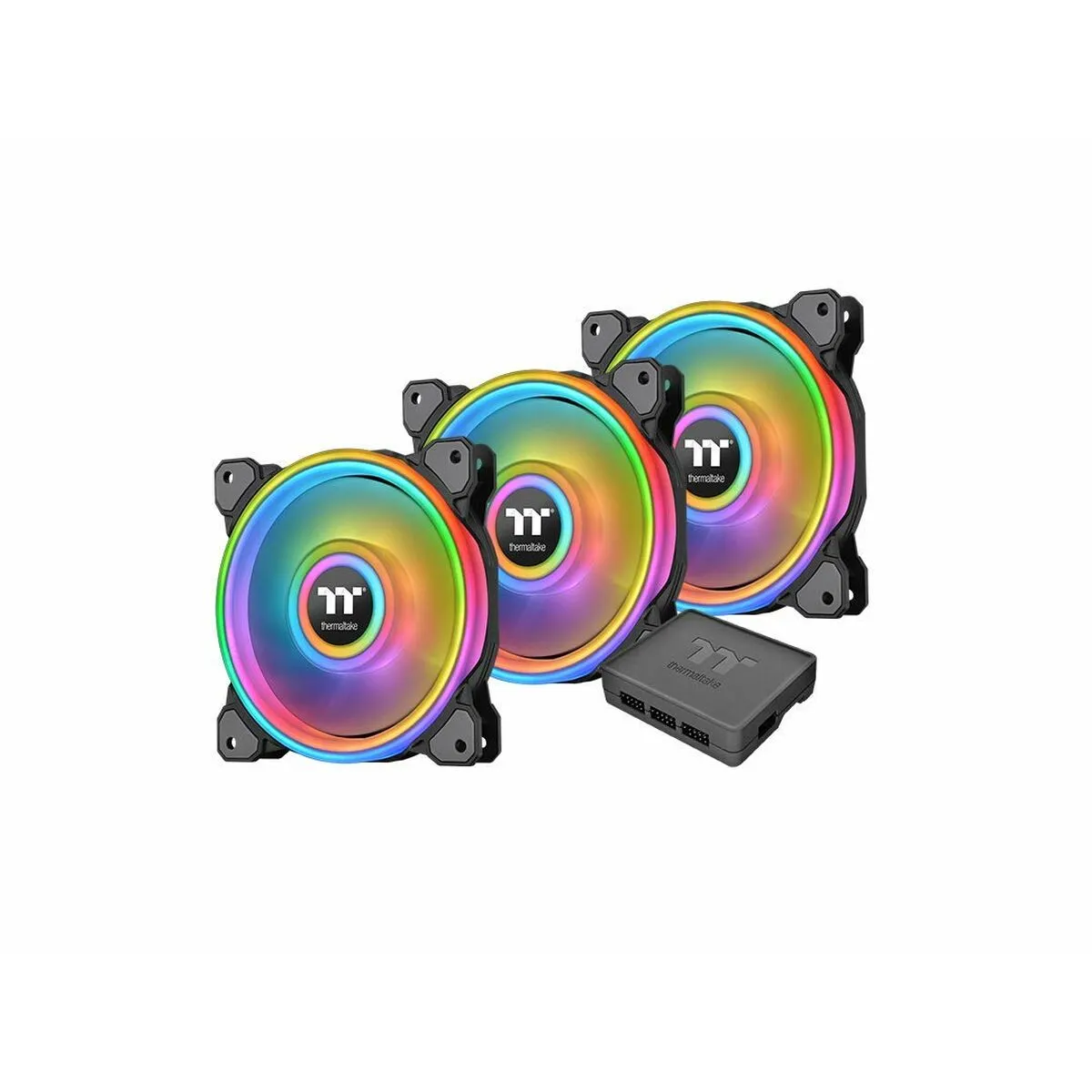 Ventola da Case THERMALTAKE Riing Quad 14 RGB Ø 14 cm (3 Unità)