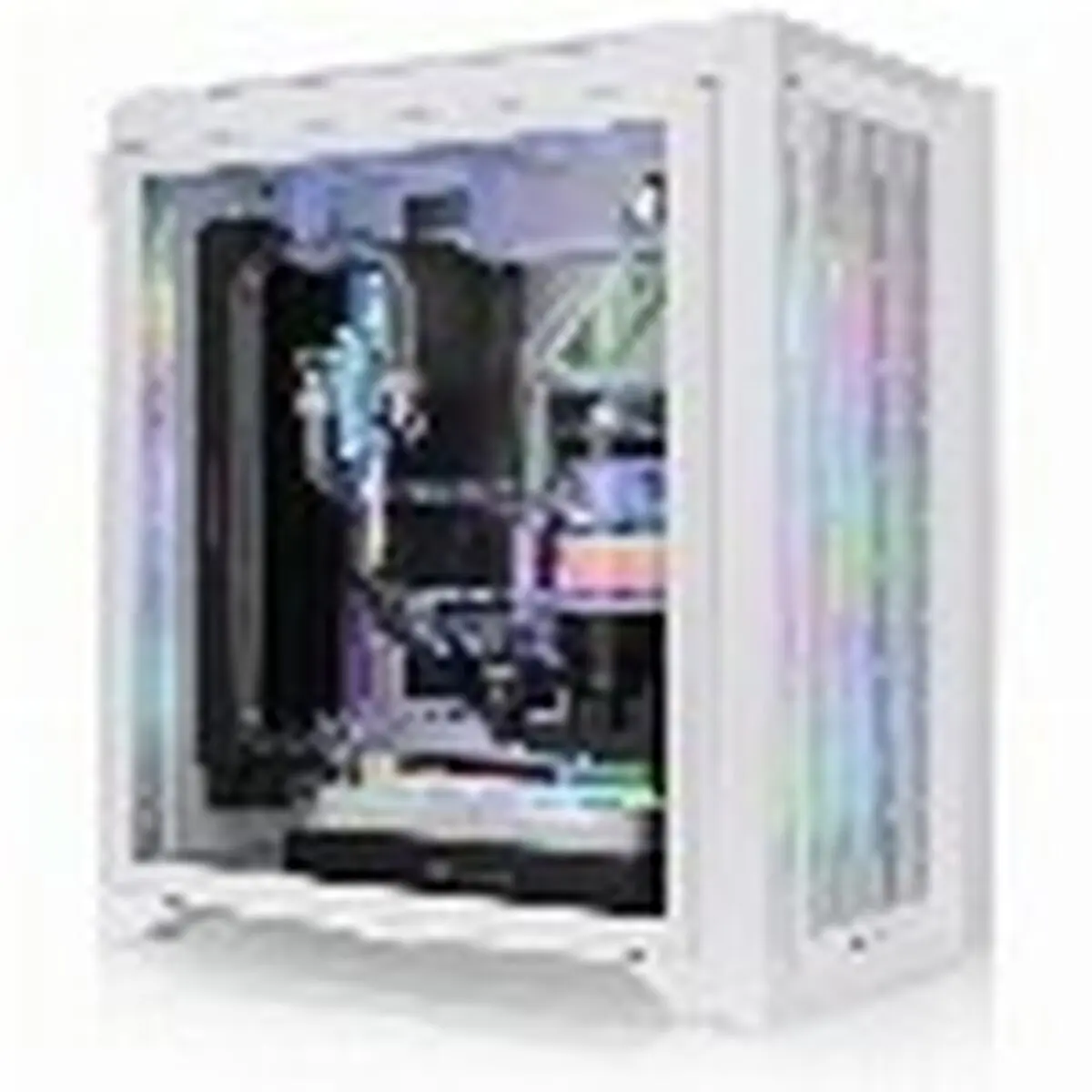 Case computer desktop ATX THERMALTAKE Bianco