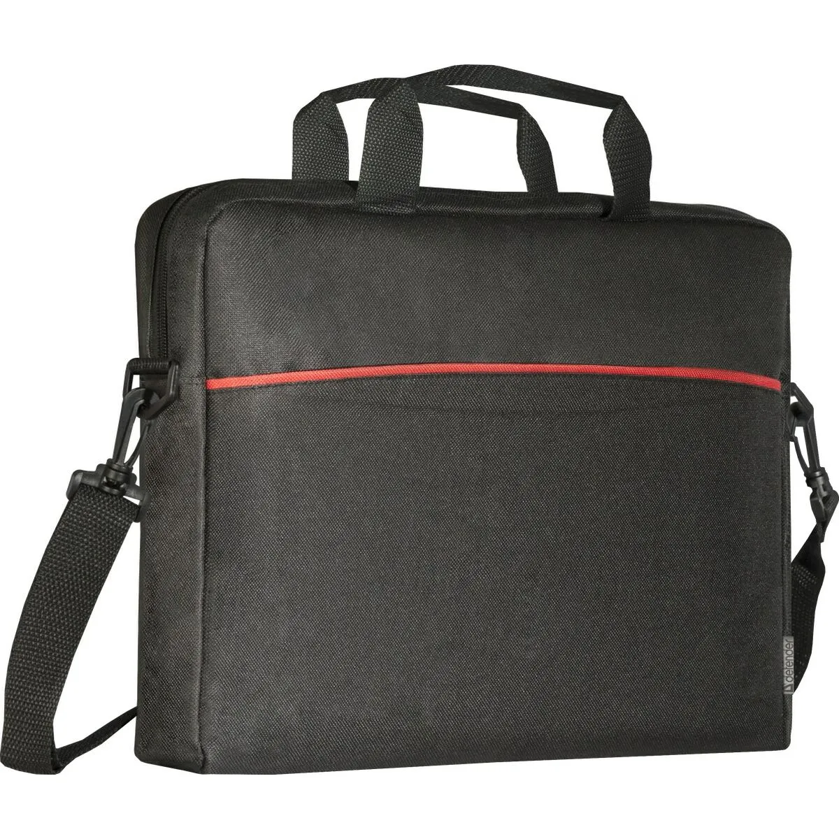 Valigetta per Portatile Defender Lite Nero Oro Monocromatica 15,6''