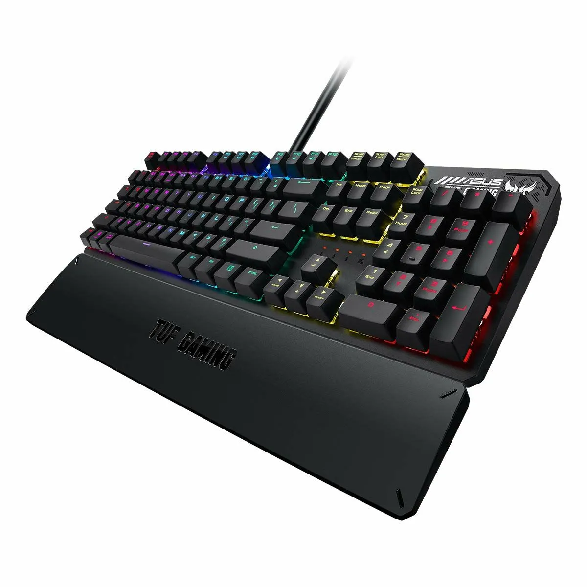 Tastiera Asus TUF Gaming K3 Nero Grigio Qwerty in Spagnolo