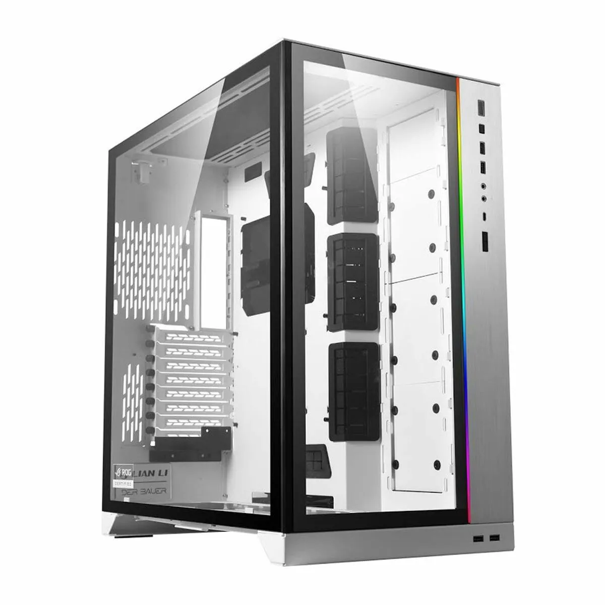 Case computer desktop ATX Lian-Li PC-O11D Bianco