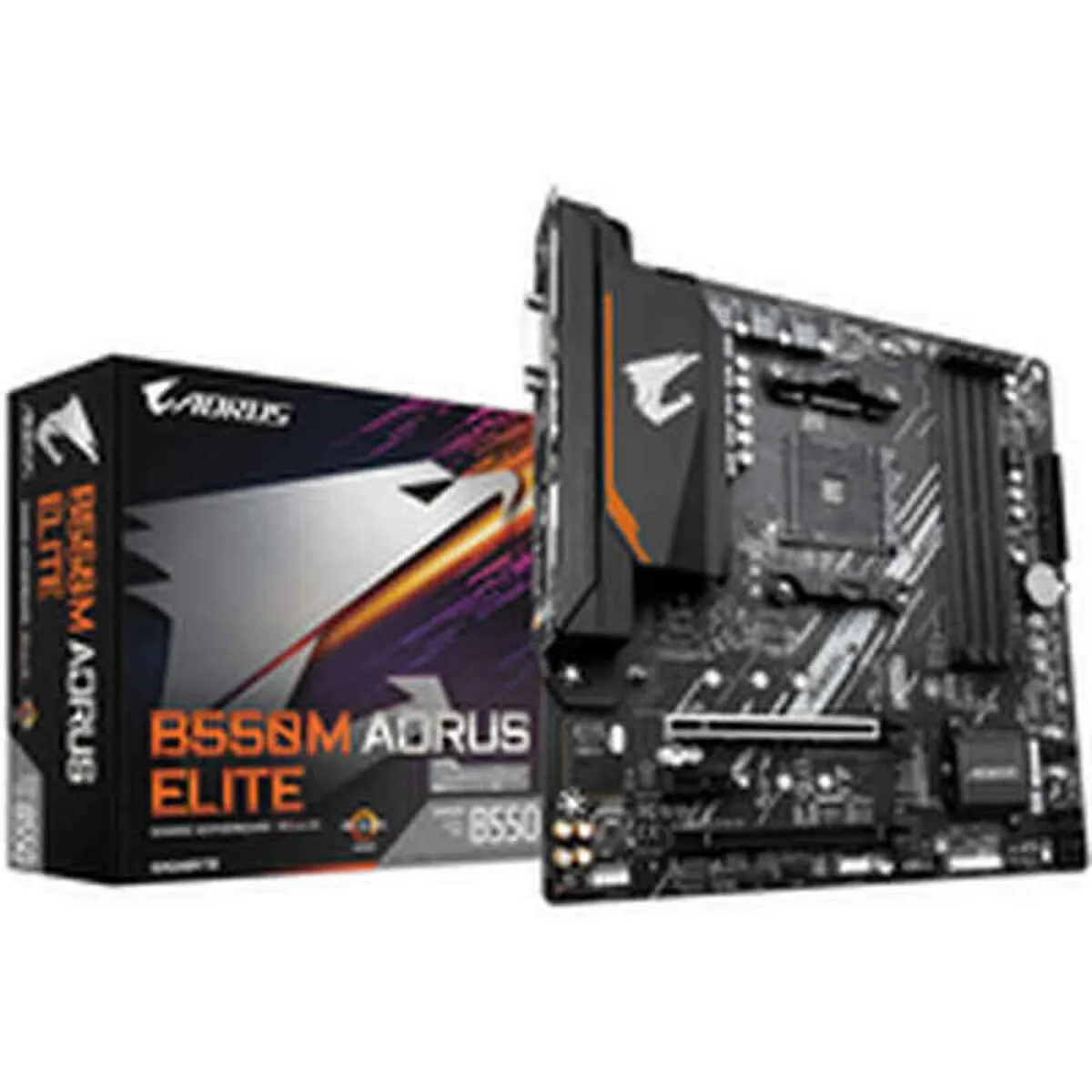 Scheda Madre Gigabyte B550M AORUS ELITE mATX AM4     AMD AM4 AMD AMD B550  