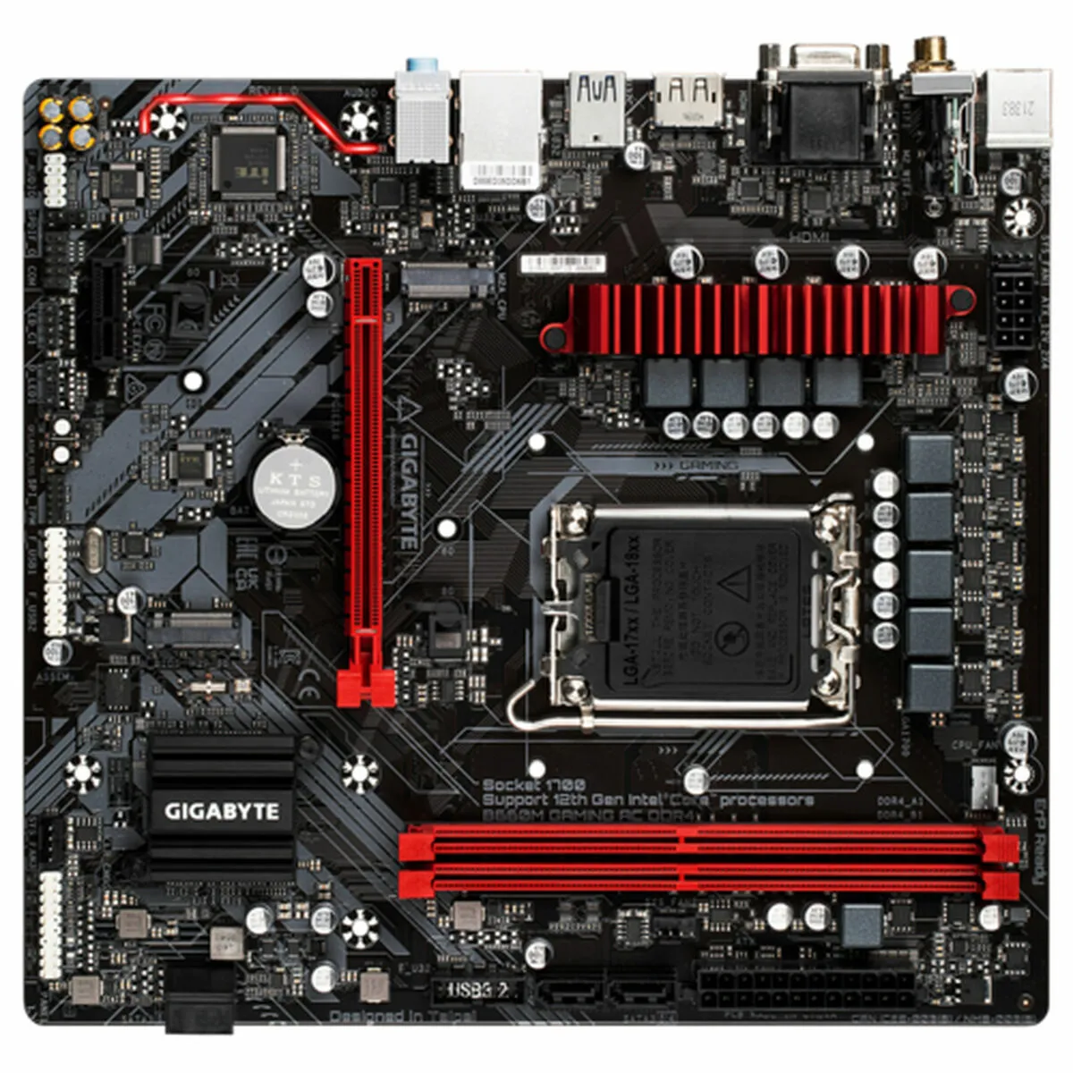 Scheda Madre Gigabyte B660M GAMING AC DDR4 LGA 1700