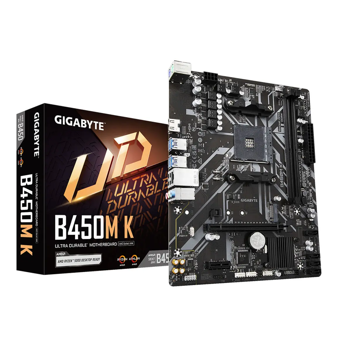 Scheda Madre Gigabyte B450M K (rev. 1.0)