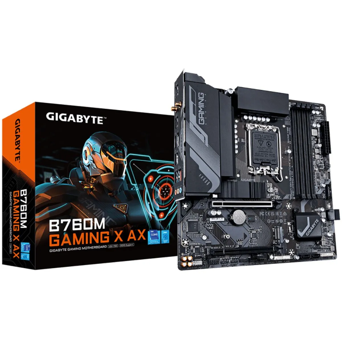 Scheda Madre Gigabyte B760M GAMING X AX 1.2 LGA 1700