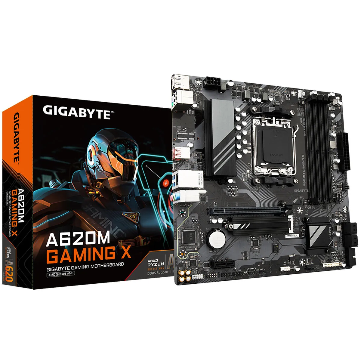 Scheda Madre Gigabyte A620M GAMING X AMD AMD AM5