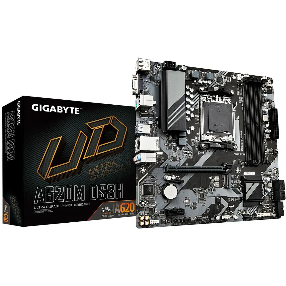 Scheda Madre Gigabyte A620M DS3H AMD AM5 AMD