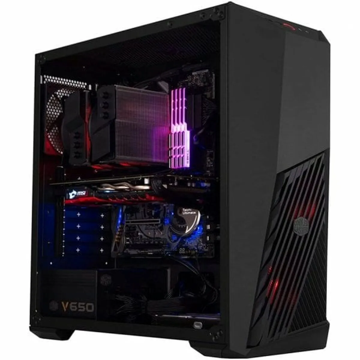 Case computer desktop ATX Cooler Master MCB-K501L-KANN-S00 Nero