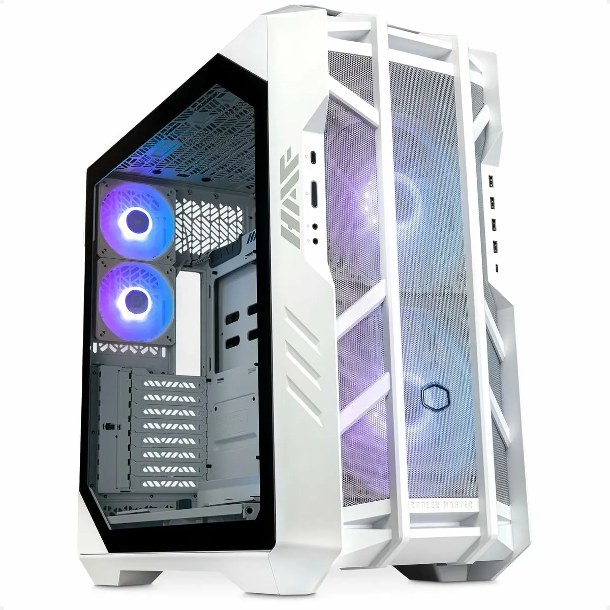 Case computer desktop ATX Cooler Master H700E-WGNN-S00 Bianco Nero