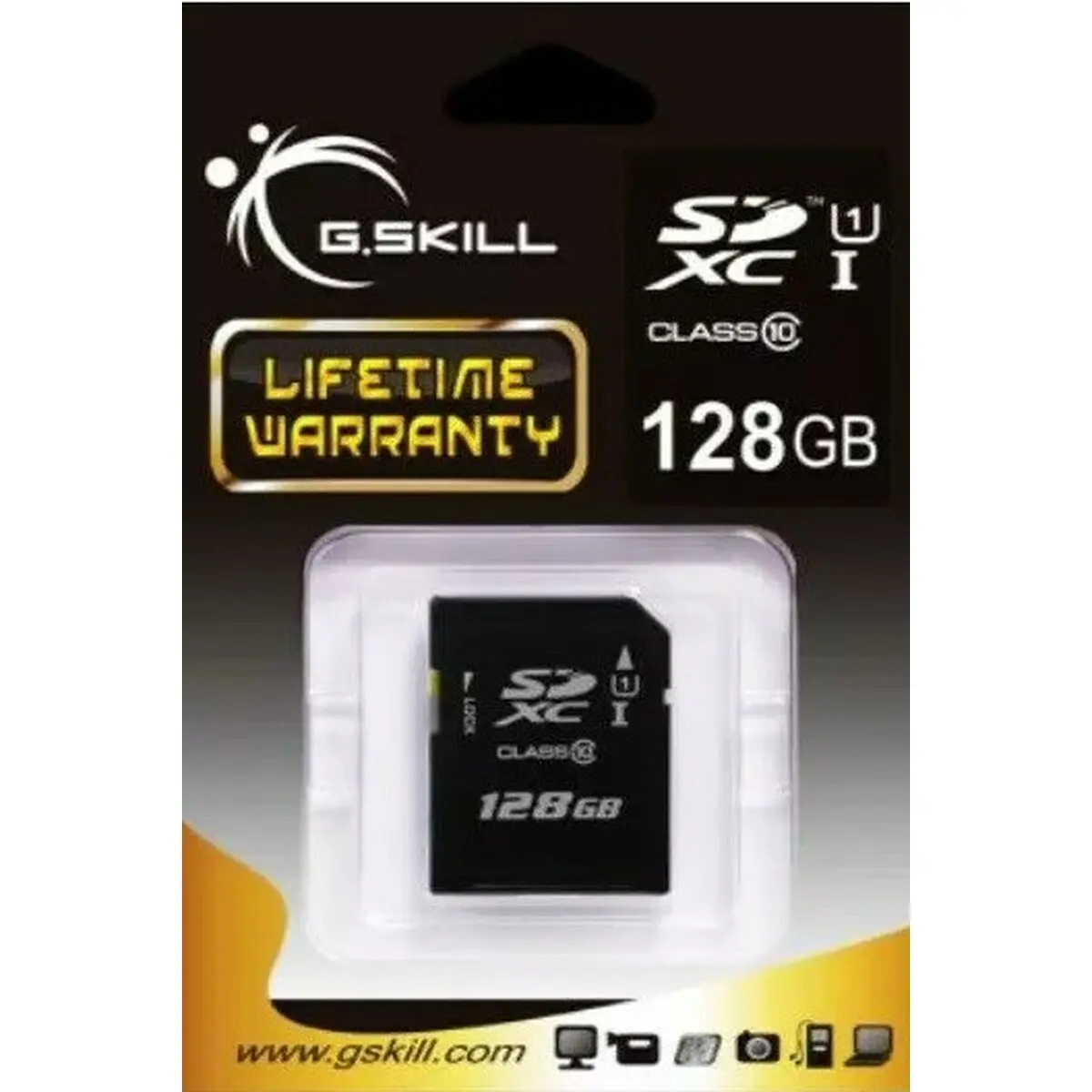 Scheda Micro SD GSKILL FF-SDXC128GN-U1. 128 GB