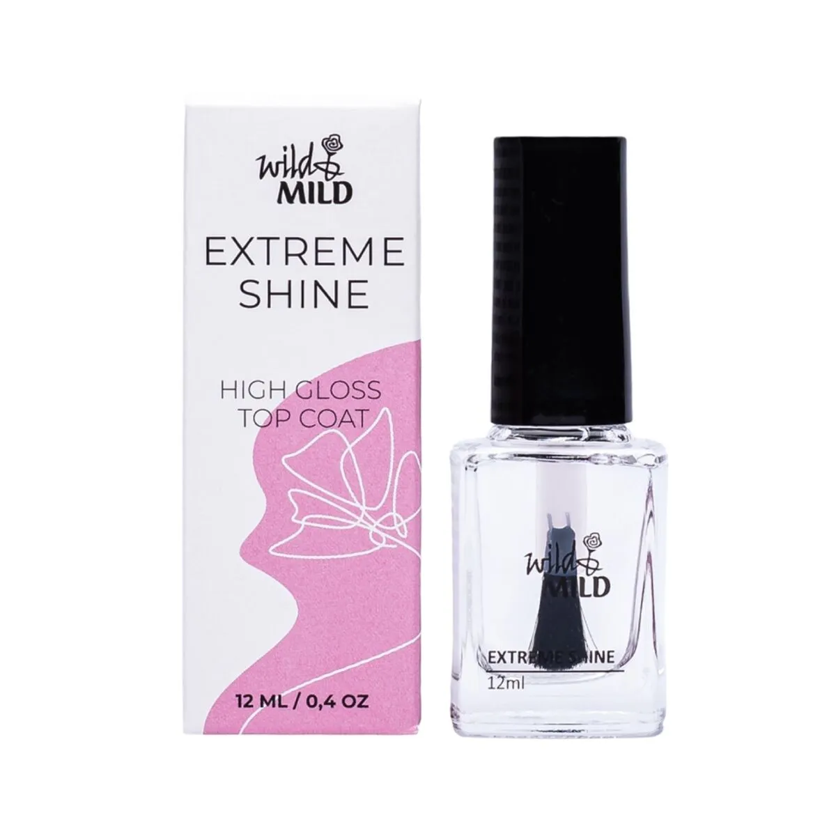 Lucido per Unghie Wild & Mild Extreme Shine 12 ml