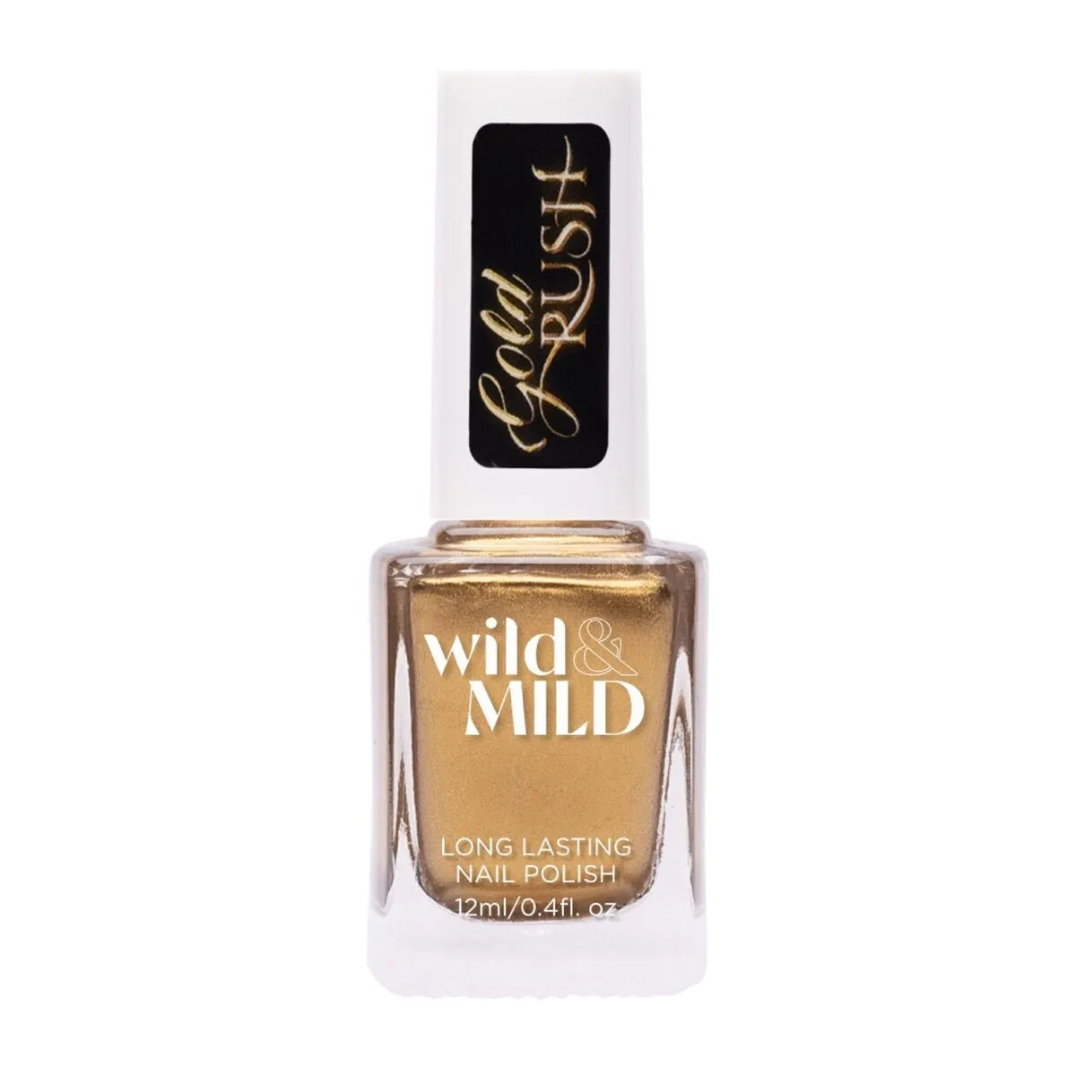 Smalto per unghie Wild & Mild Gold Rush GR04 Gold Flakes 12 ml