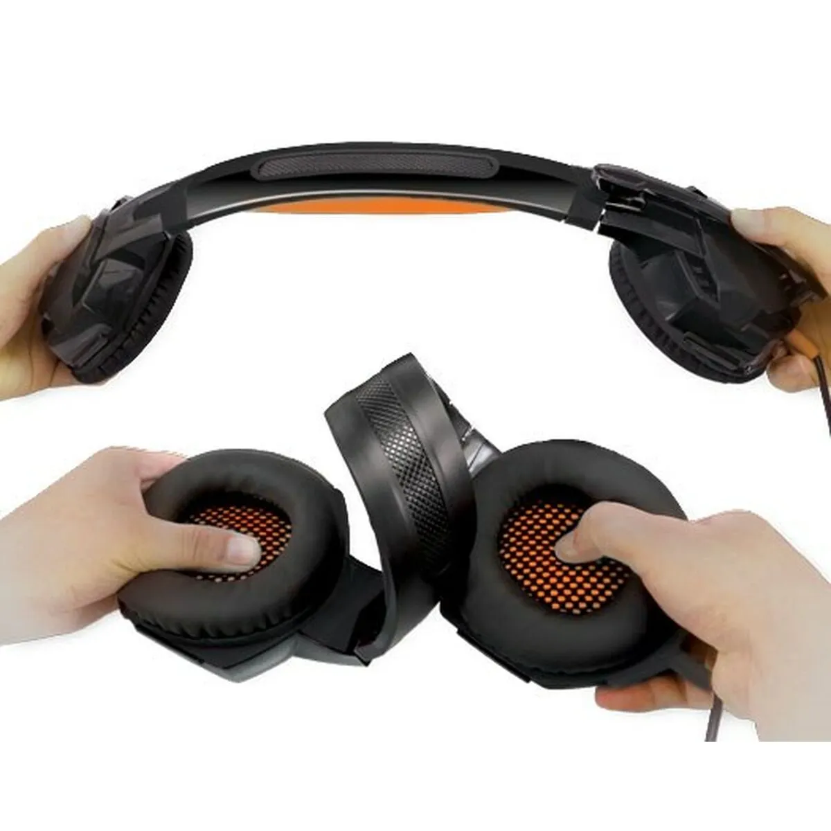 Auricolari con Microfono Gaming Real-El GDX-7700