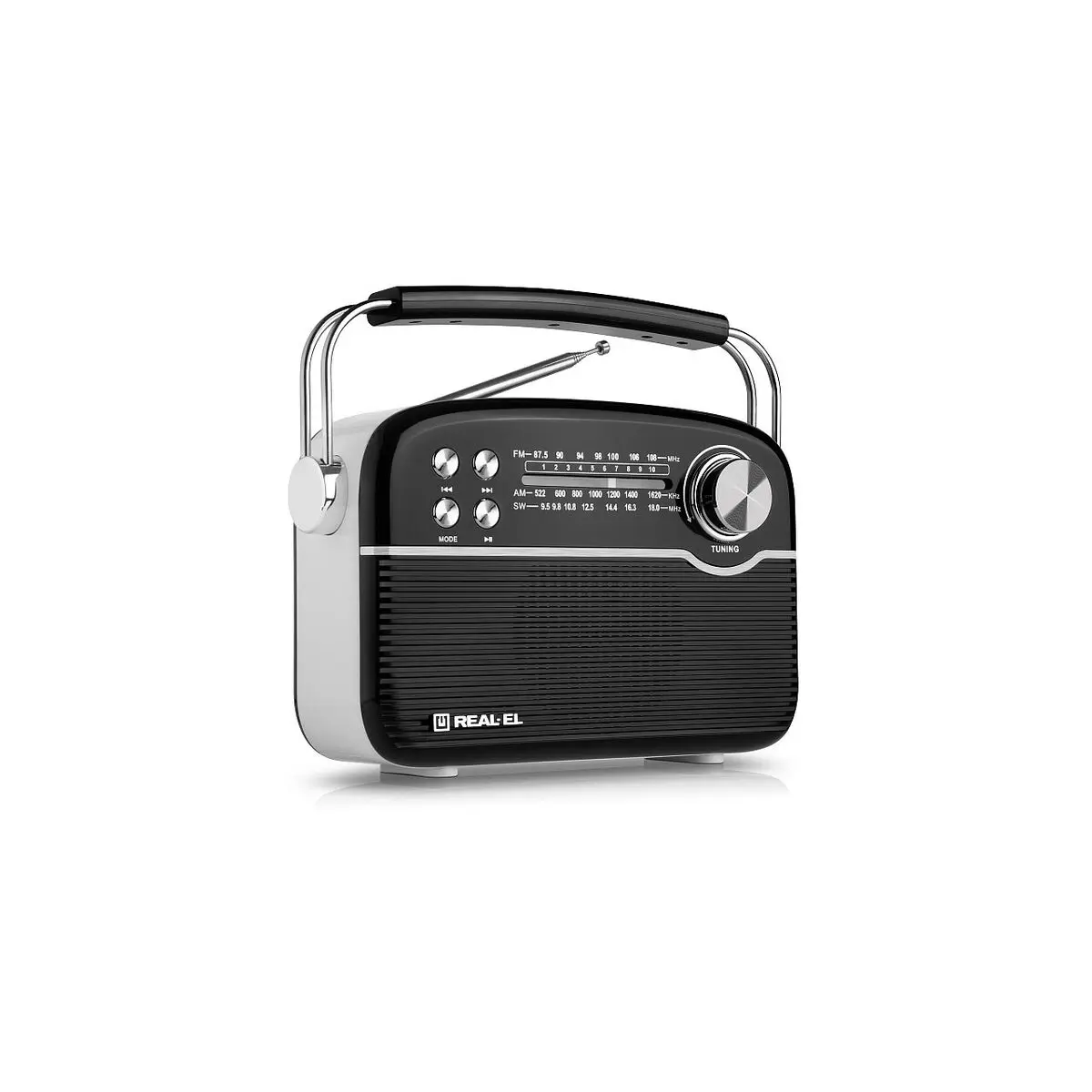 Radio Real-El X-545 Nero Argentato