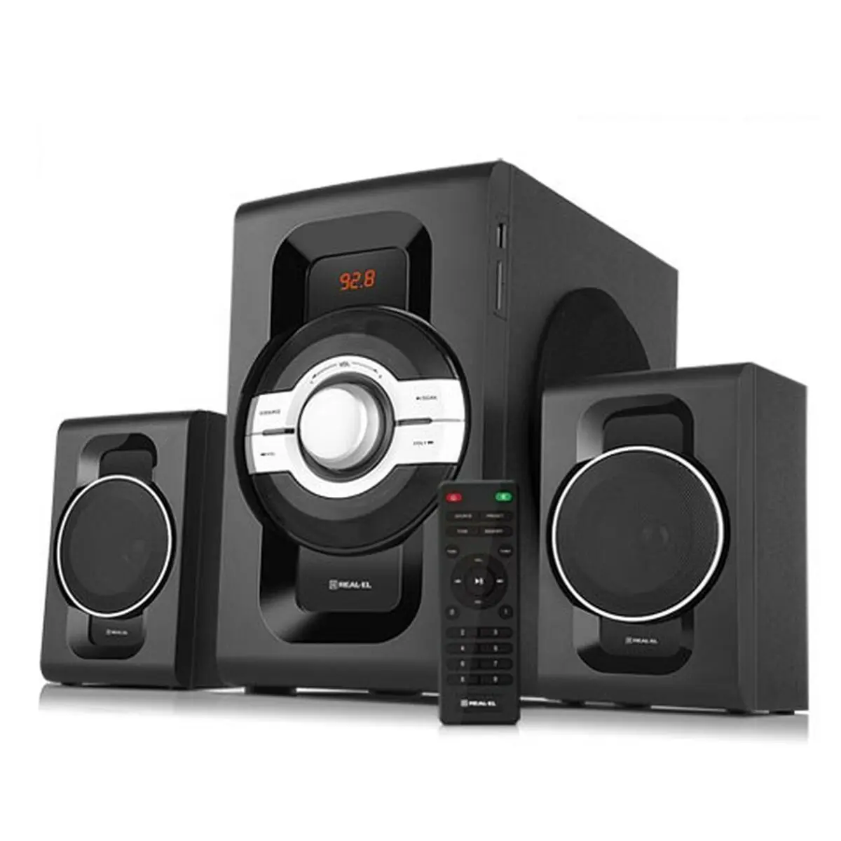 Altoparlanti PC Real-El M-590 Nero 60 W