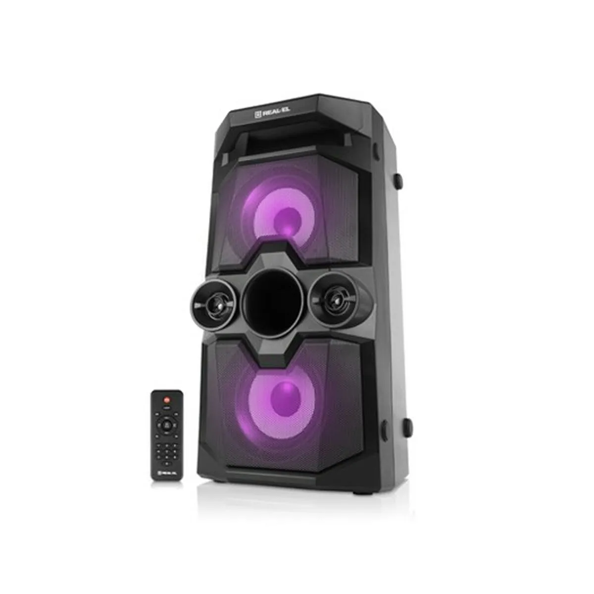 Altoparlante Bluetooth Real-El REAL-EL X-771 Nero Multicolore