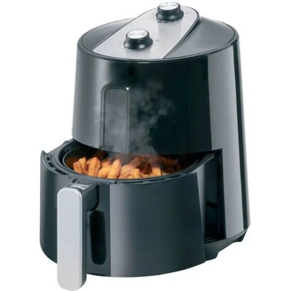 Friggitrice ad Aria Calda Golden Airfryer 3,2 LT AF 02 1 Timer 60 Minuti 1500 W (1)