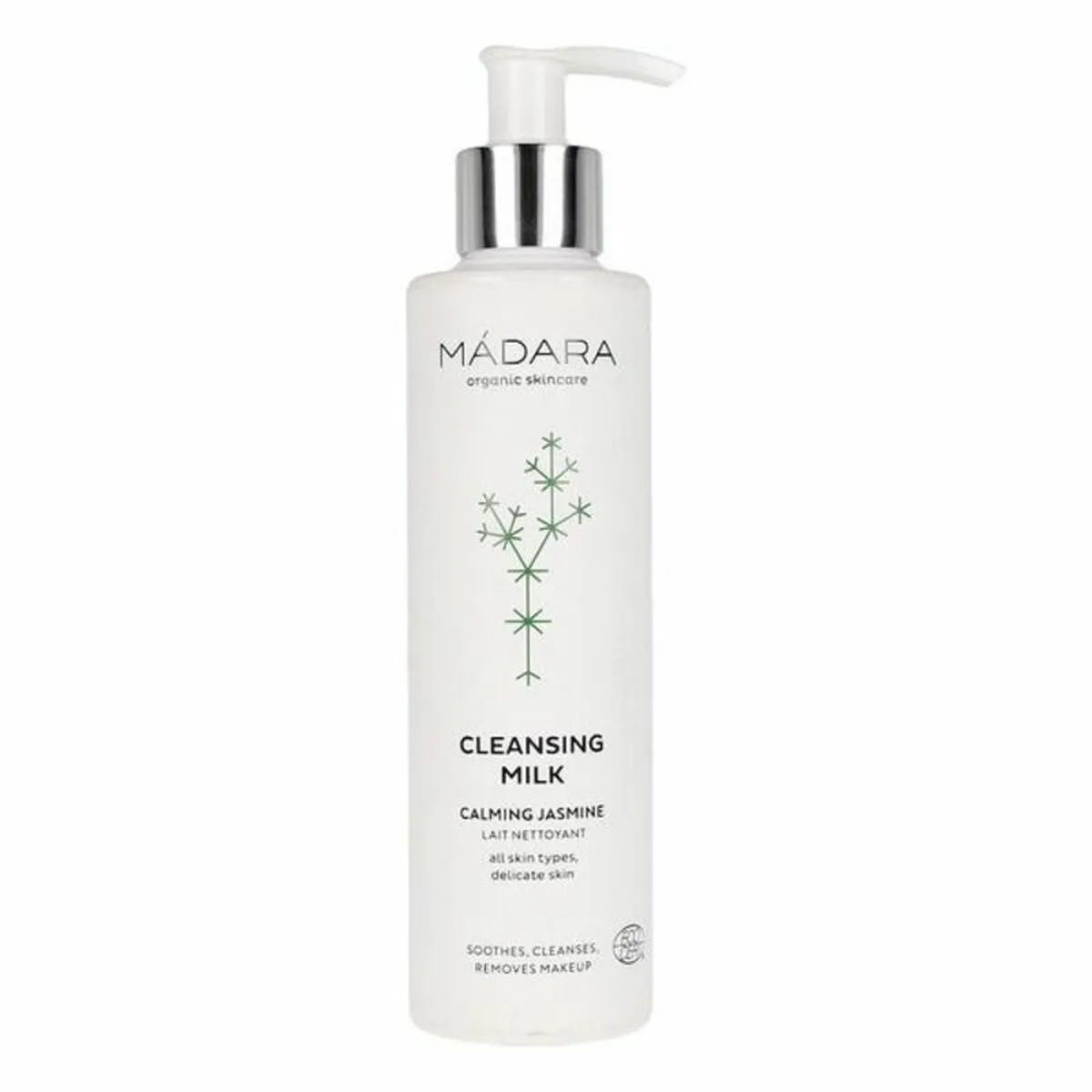 Latte Detergente Calming Jasmine Mádara (200 ml)