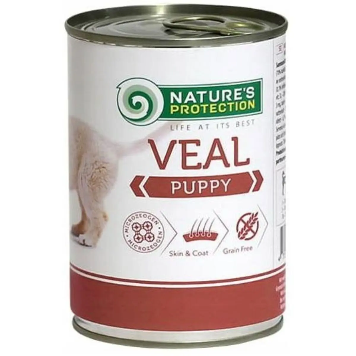 Cibo umido NATURE'S PROTECTION Puppy Ternera Carne di vitello 400 g