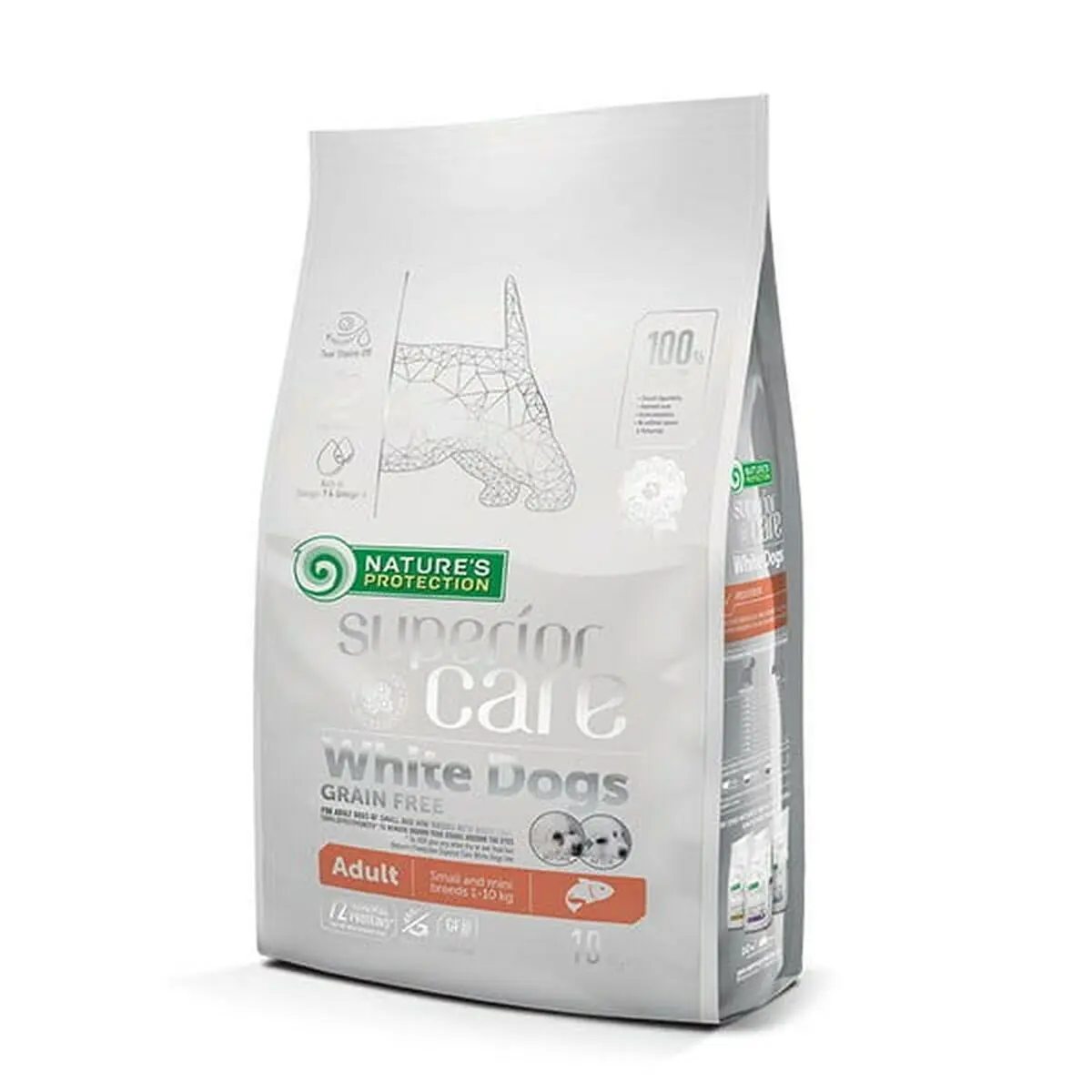 Io penso NATURE'S PROTECTION Superior Care White Dogs Salmone 10 kg