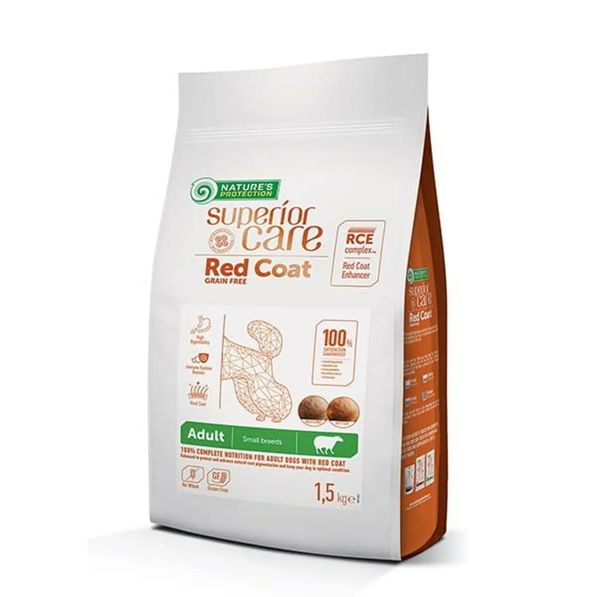 Io penso NATURE'S PROTECTION Superior Care Red Coat Agnello 1,5 Kg